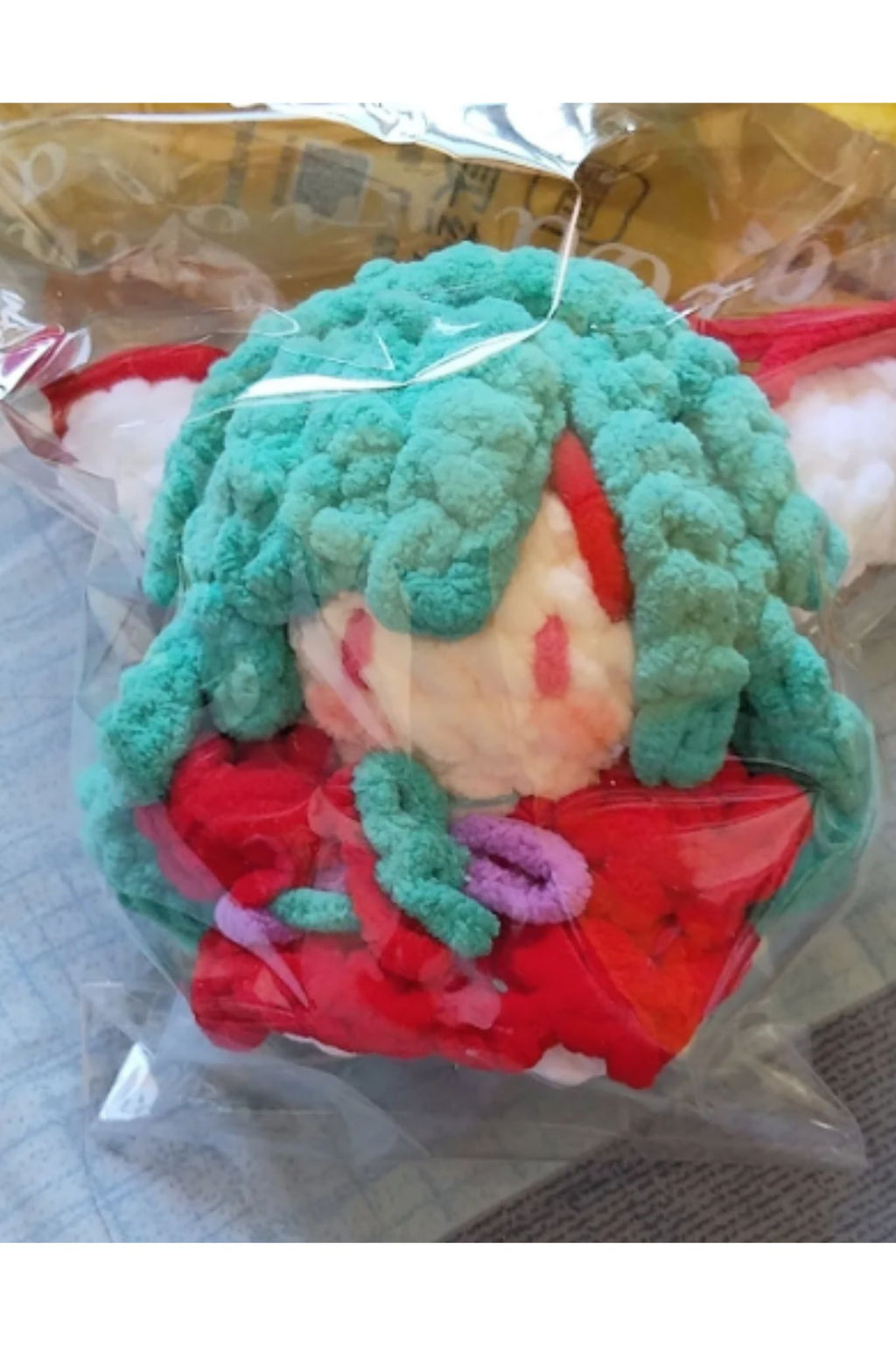 Finished Product Custom Honor of Kings Game Fan Art SHAO SIYUAN- Handmade Crochet Keychain Charm