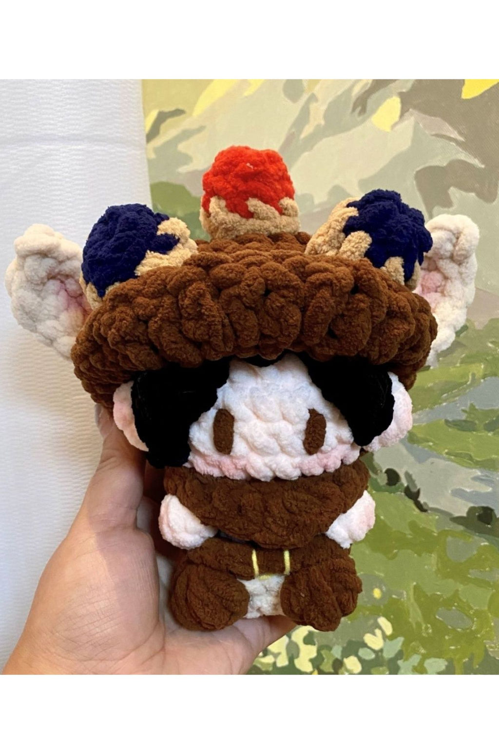 Finished Product Custom Identity V Norton Campbell（Prospector） Game Fan Art - Handmade Crochet Keychain Charm