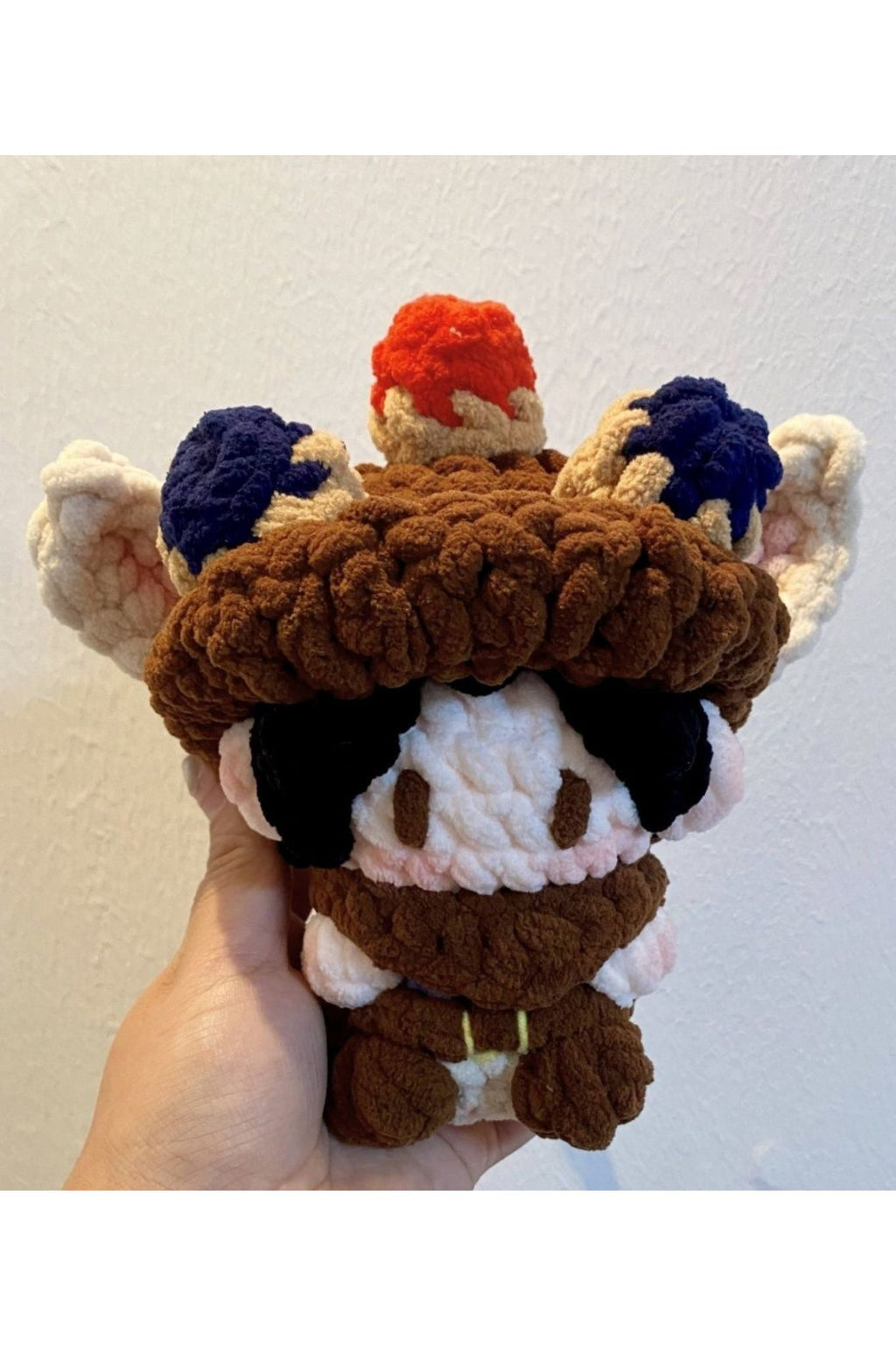 Finished Product Custom Identity V Norton Campbell（Prospector） Game Fan Art - Handmade Crochet Keychain Charm