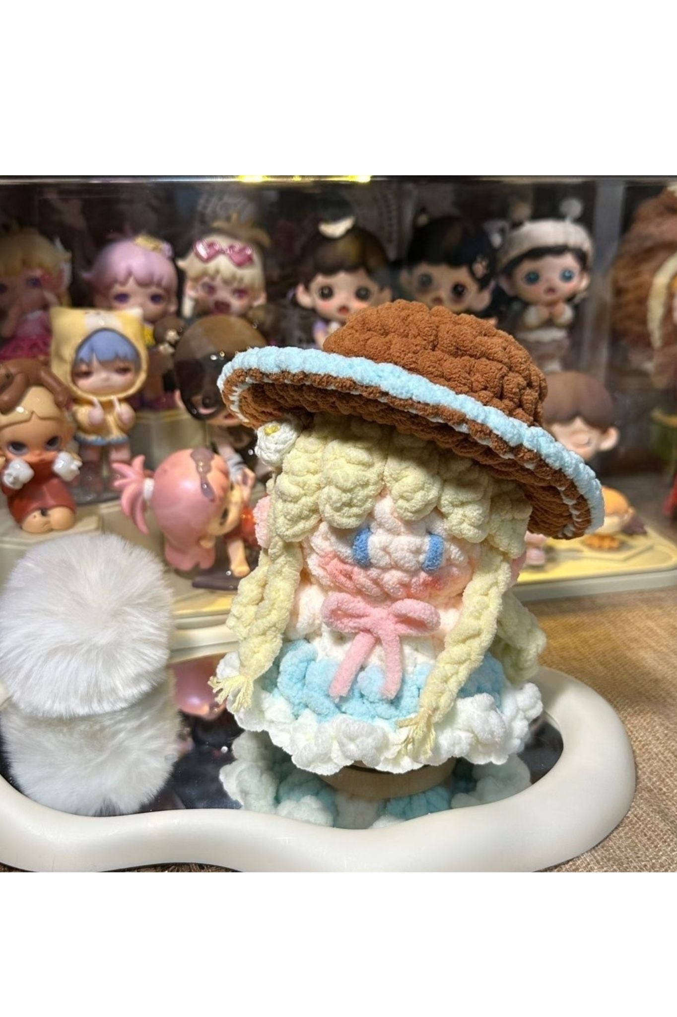 Finished Product Custom Infinity Nikki Game Fan Art-Handmade Crochet Keychain Charm