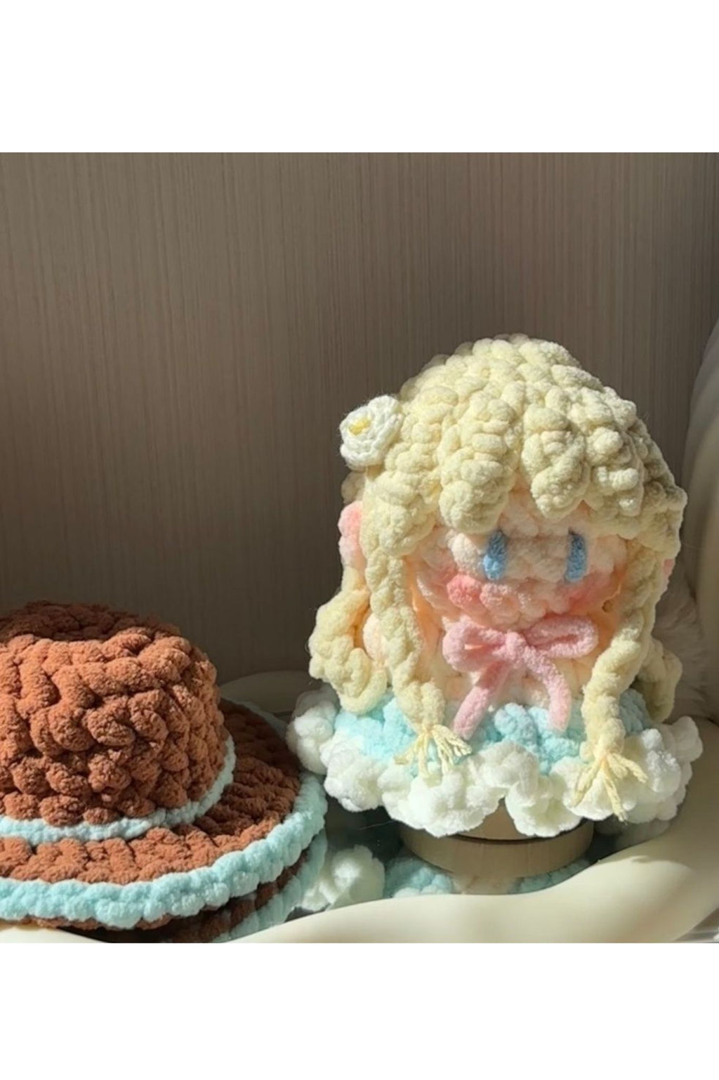 Finished Product Custom Infinity Nikki Game Fan Art-Handmade Crochet Keychain Charm