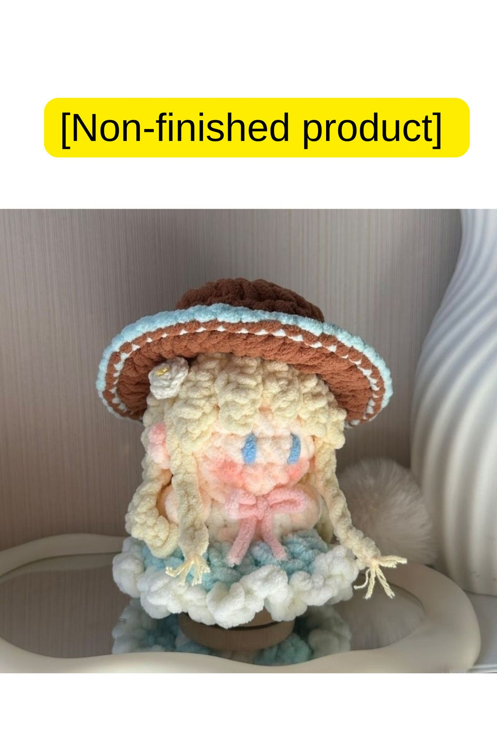 Finished Product Custom Infinity Nikki Game Fan Art-Handmade Crochet Keychain Charm