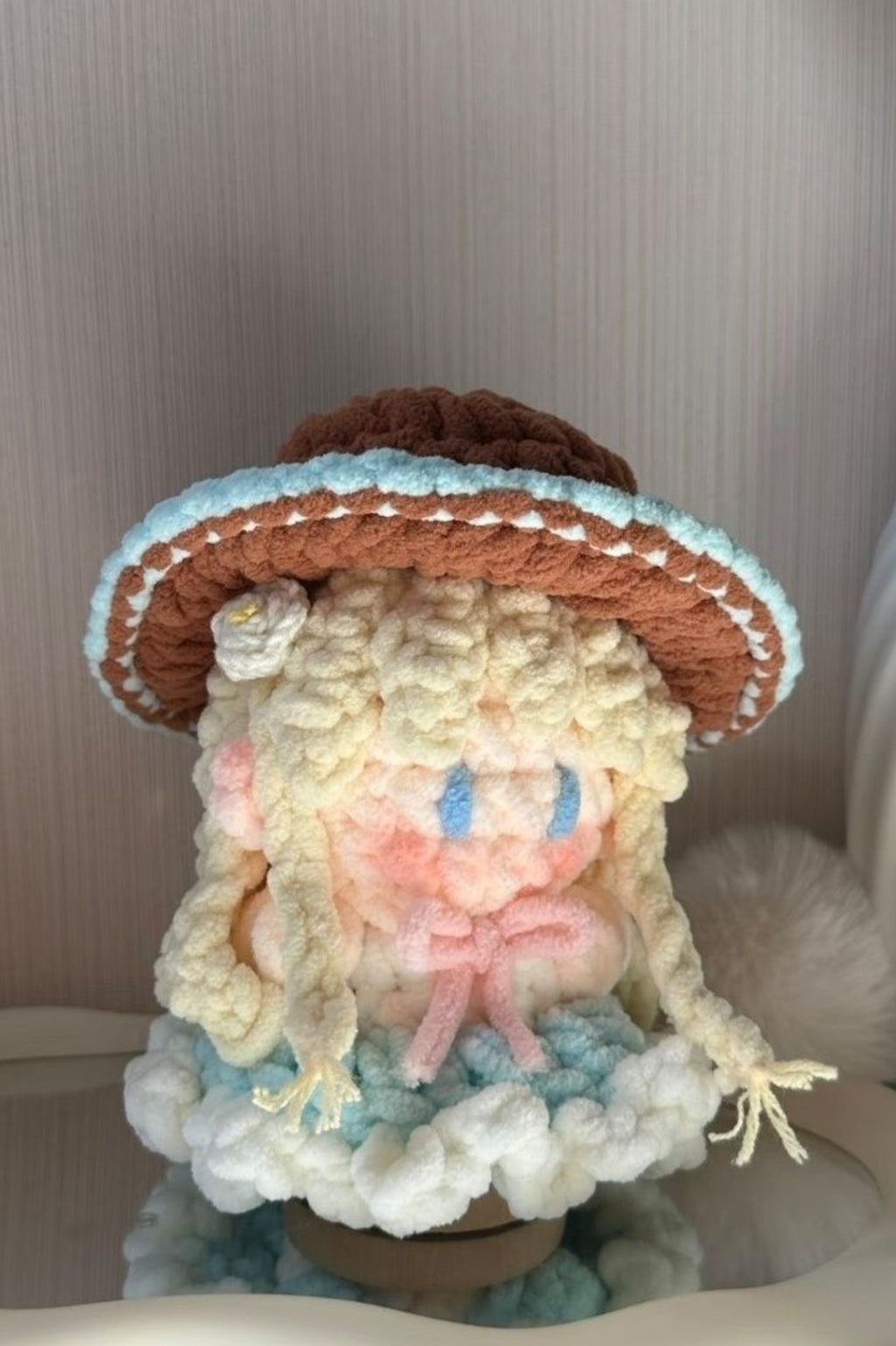 Finished Product Custom Infinity Nikki Game Fan Art-Handmade Crochet Keychain Charm