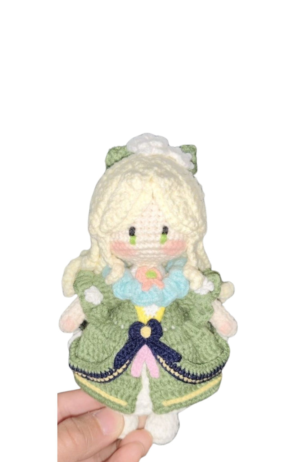 [Finished Product] Custom Honor of Kings Game Fan Art XI SHI- Handmade Crochet Keychain Charm