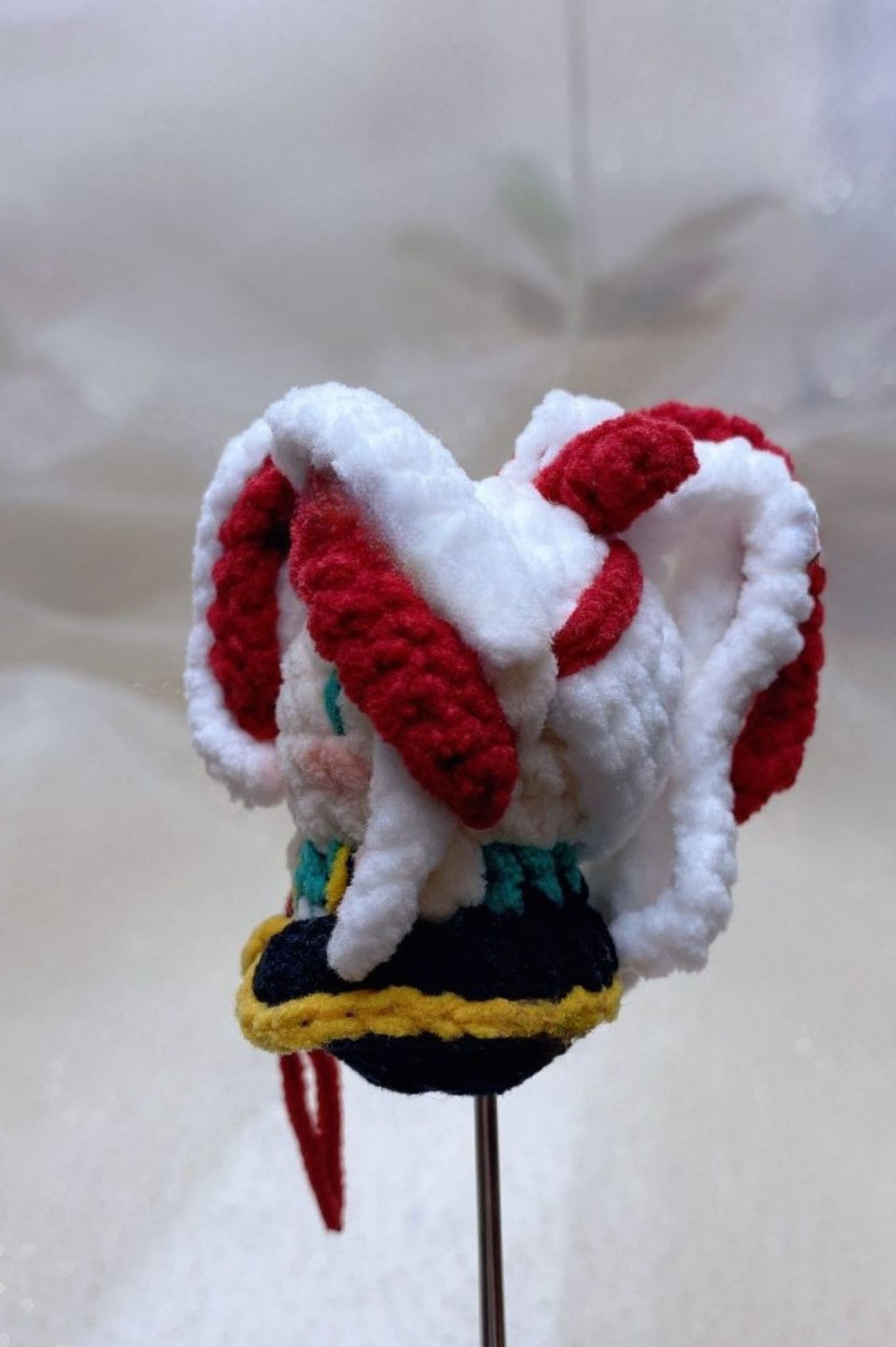 [Finished Product] Custom LOL Game Fan Art - Handmade Crochet Keychain Charm