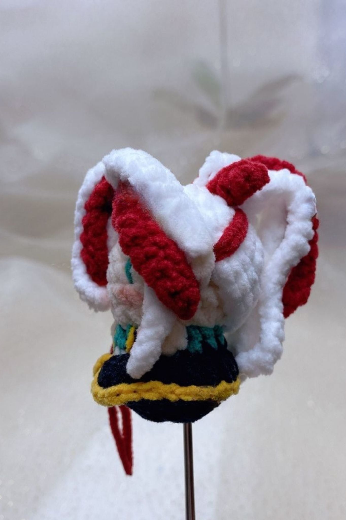 [Finished Product] Custom LOL Game Fan Art - Handmade Crochet Keychain Charm