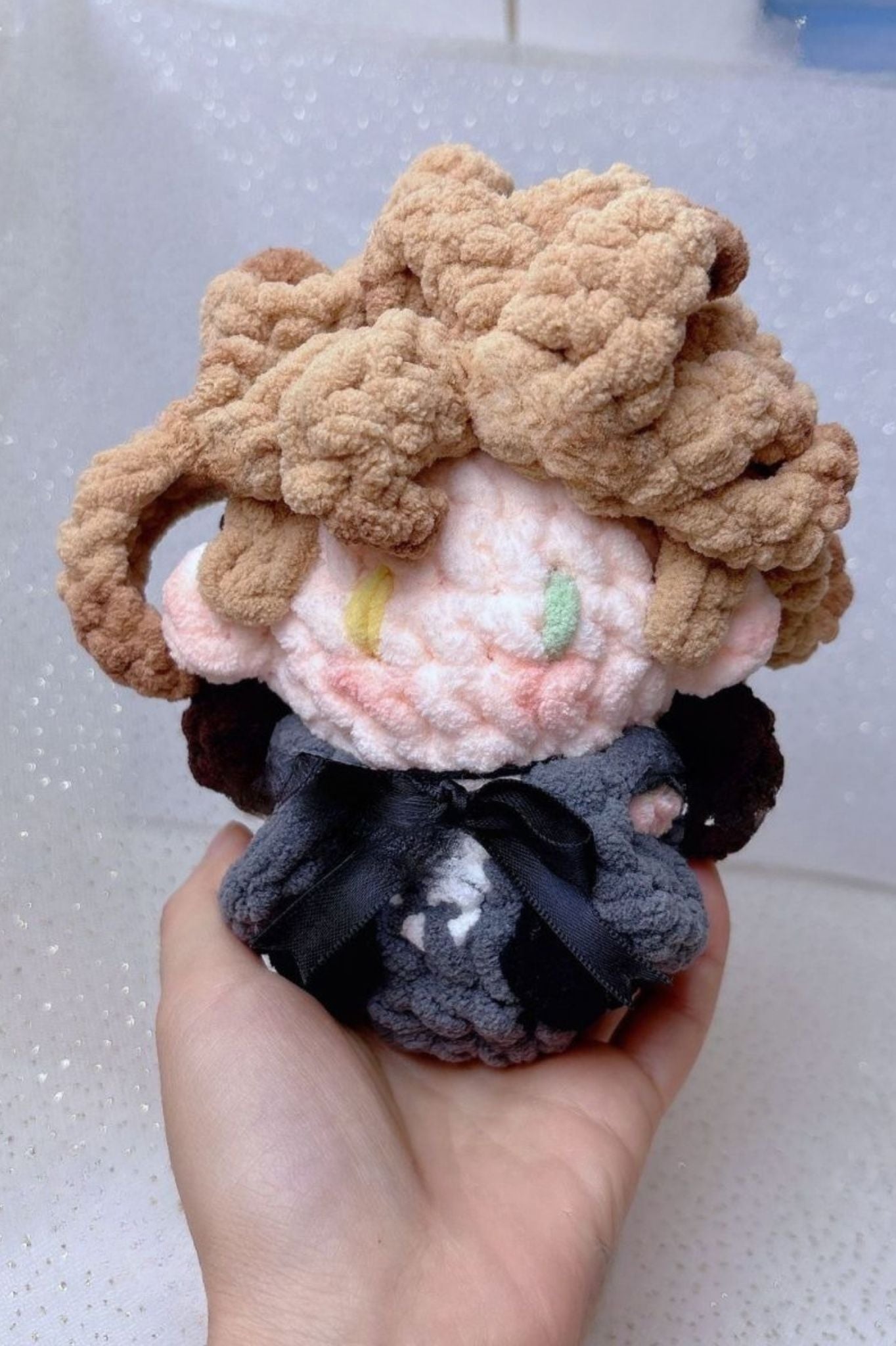 Finished Product Custom Identity V Marcus Thorne（Cueist） Game Fan Art - Handmade Crochet Keychain Charm