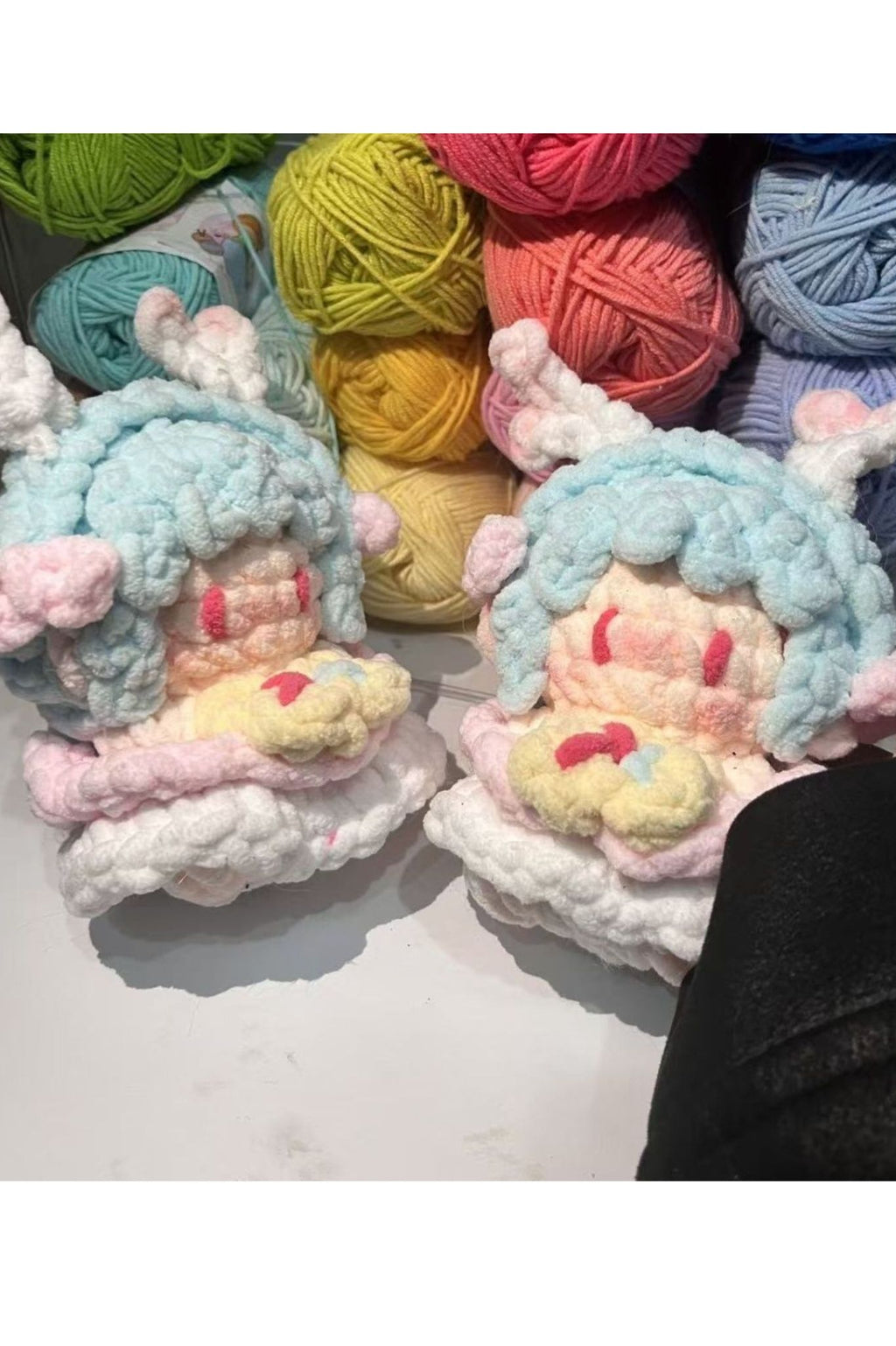 Finished Product Custom Honor of Kings Game Fan Art Yao- Handmade Crochet Keychain Charm