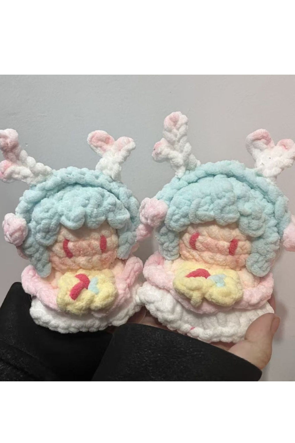 Finished Product Custom Honor of Kings Game Fan Art Yao- Handmade Crochet Keychain Charm