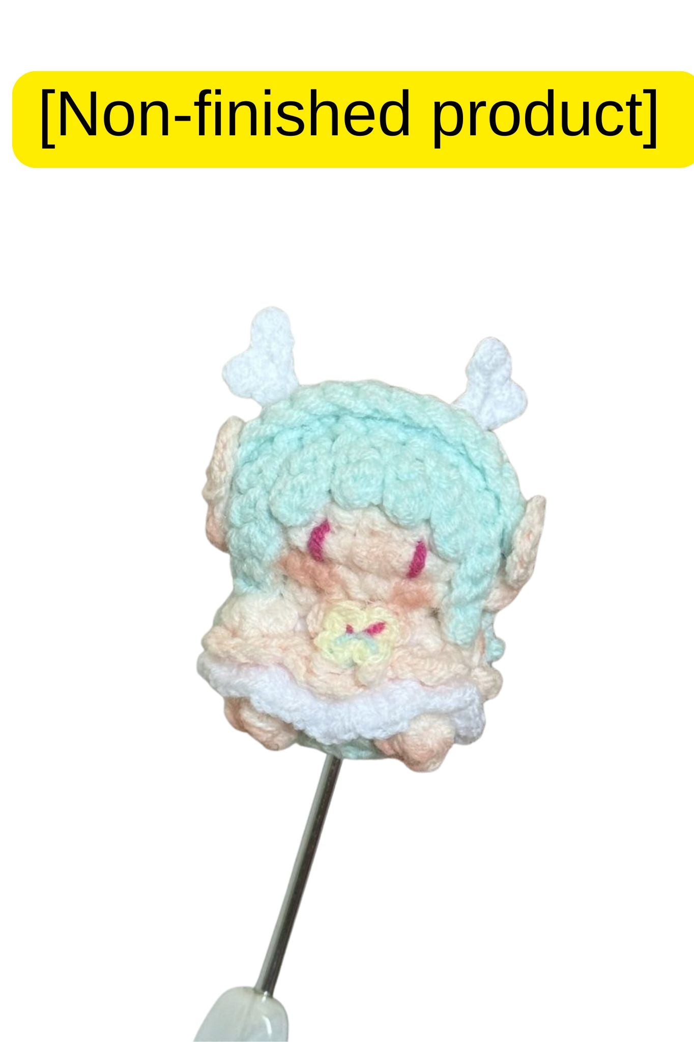 Finished Product Custom Honor of Kings Game Fan Art Yao- Handmade Crochet Keychain Charm