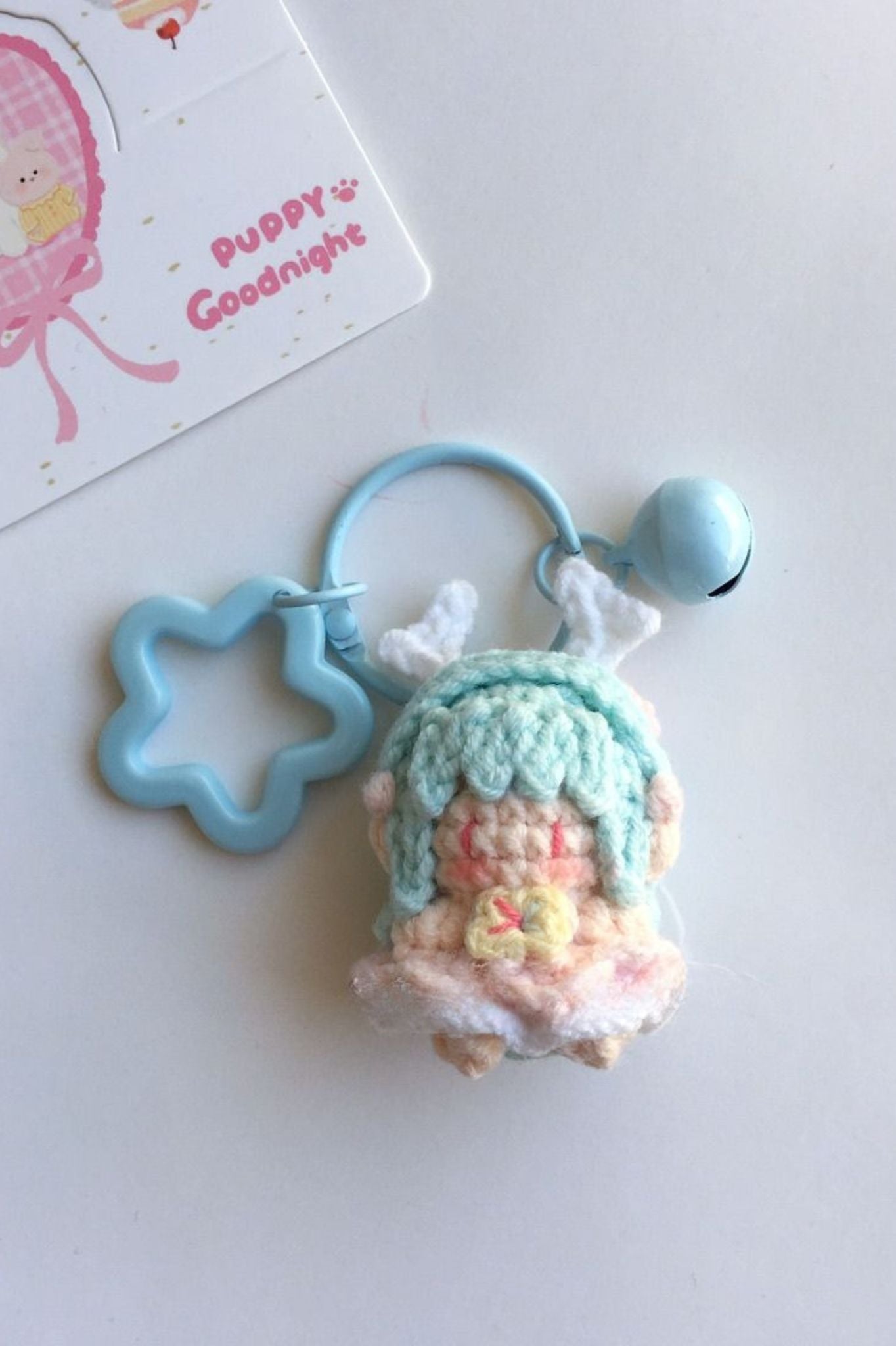 Finished Product Custom Honor of Kings Game Fan Art Yao- Handmade Crochet Keychain Charm