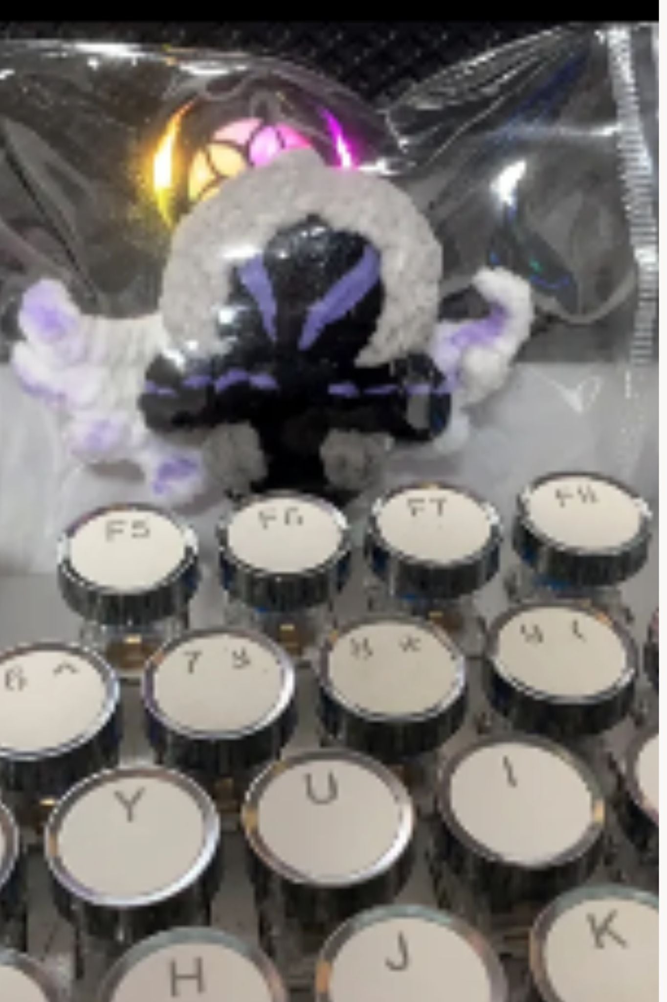 [Finished Product] Custom LOL Game Pyke Fan Art - Handmade Crochet Keychain Charm