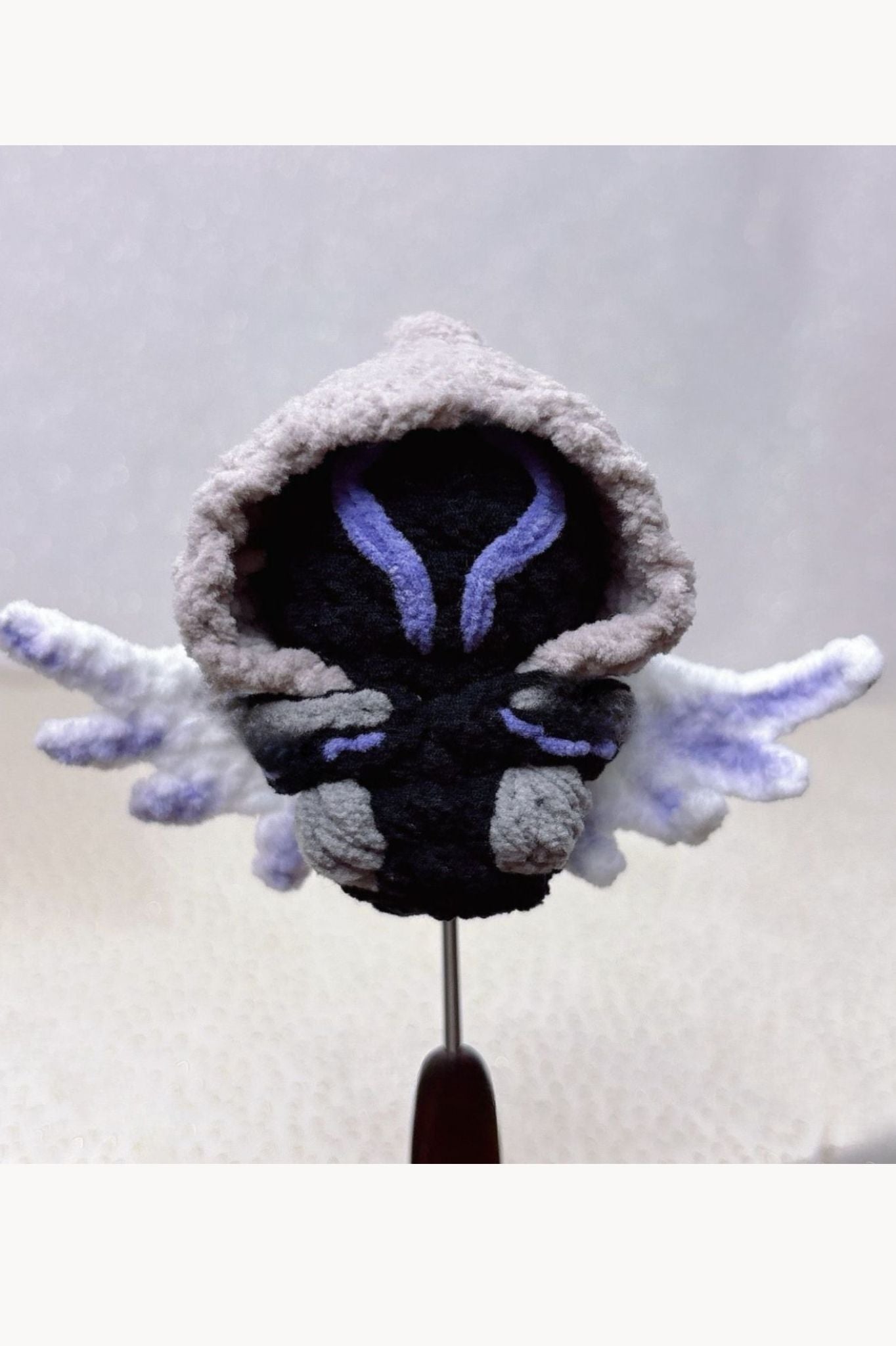 [Finished Product] Custom LOL Game Pyke Fan Art - Handmade Crochet Keychain Charm