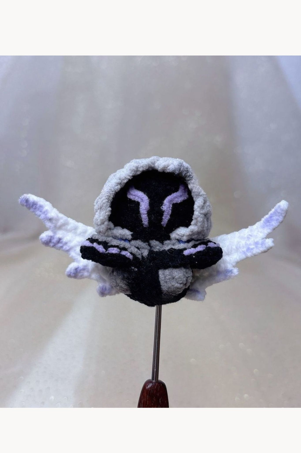 [Finished Product] Custom LOL Game Pyke Fan Art - Handmade Crochet Keychain Charm