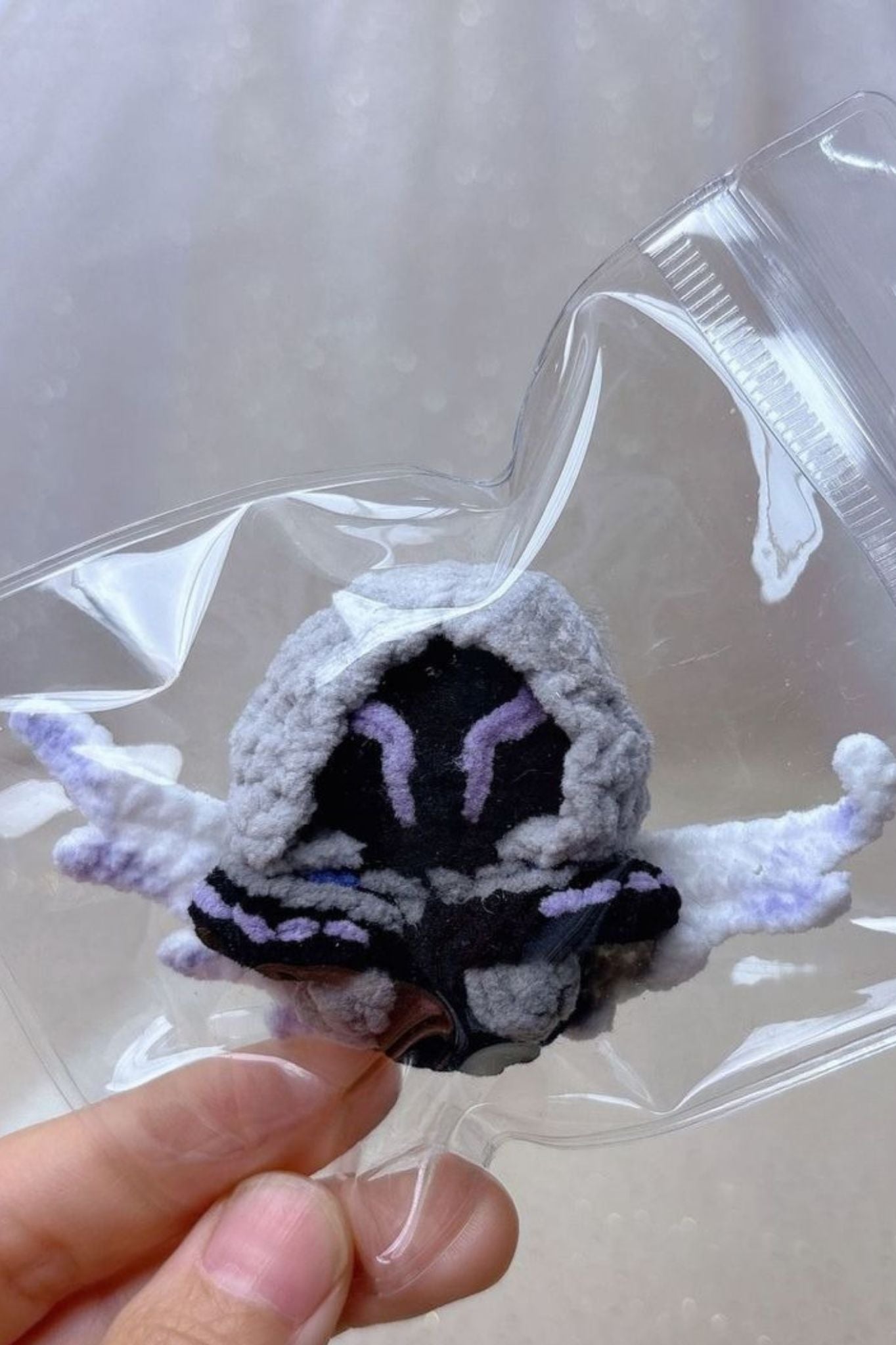 [Finished Product] Custom LOL Game Pyke Fan Art - Handmade Crochet Keychain Charm