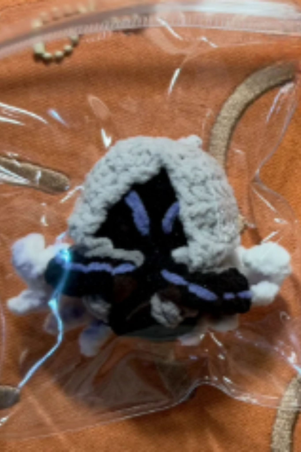 [Finished Product] Custom LOL Game Pyke Fan Art - Handmade Crochet Keychain Charm