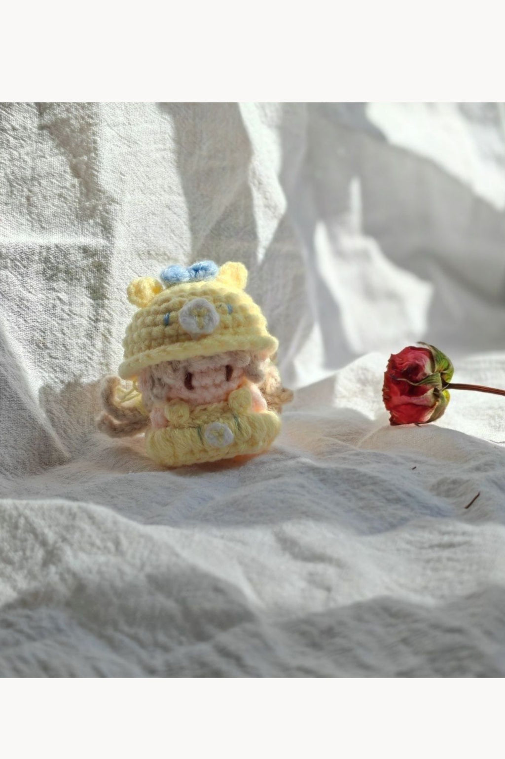 Finished Product Custom Infinity Nikki Game Fan Art-Handmade Crochet Keychain Charm