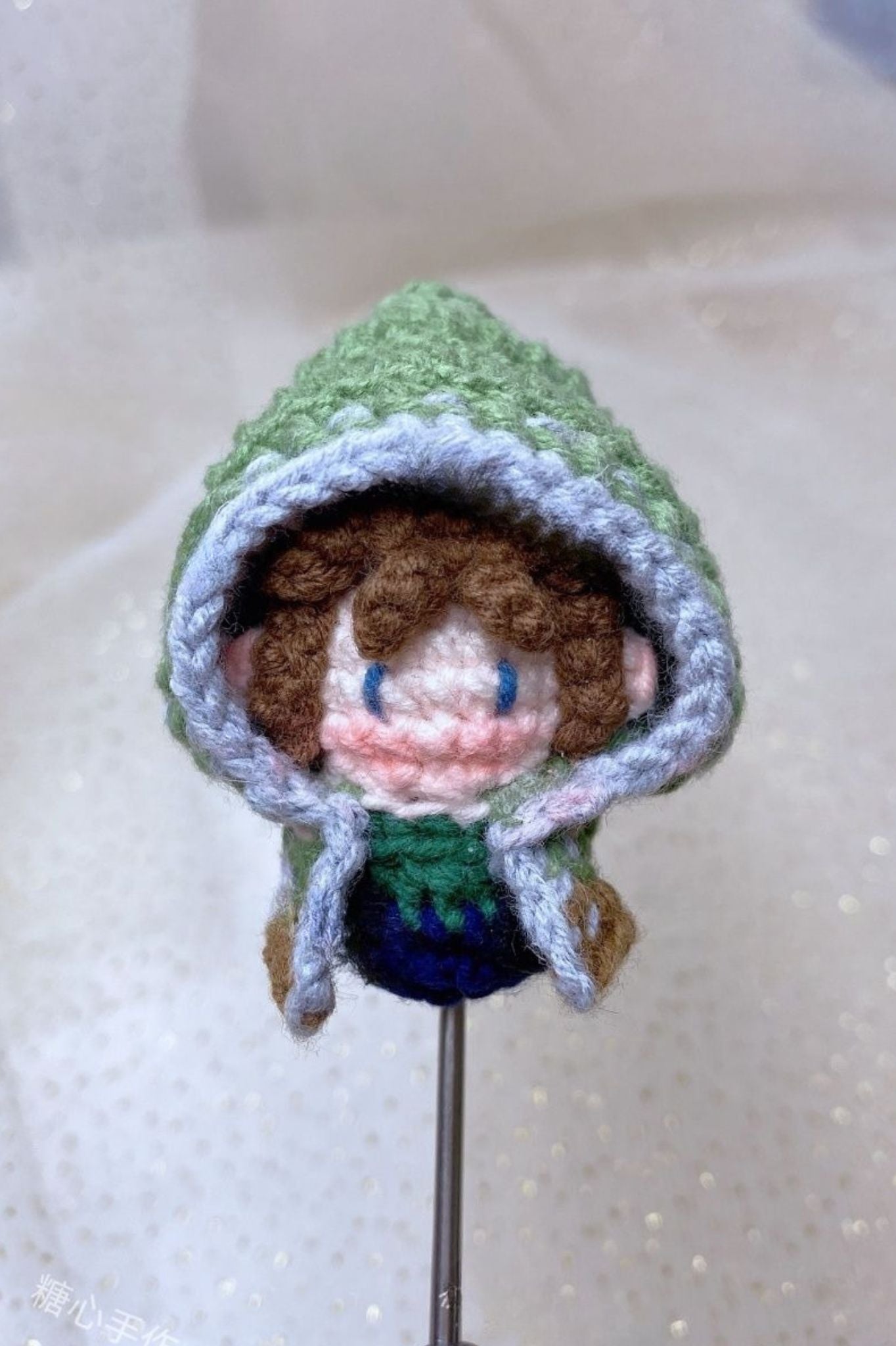 Finished Product Custom Identity V Naib Subedar（Mercenary） Game Fan Art - Handmade Crochet Keychain Charm