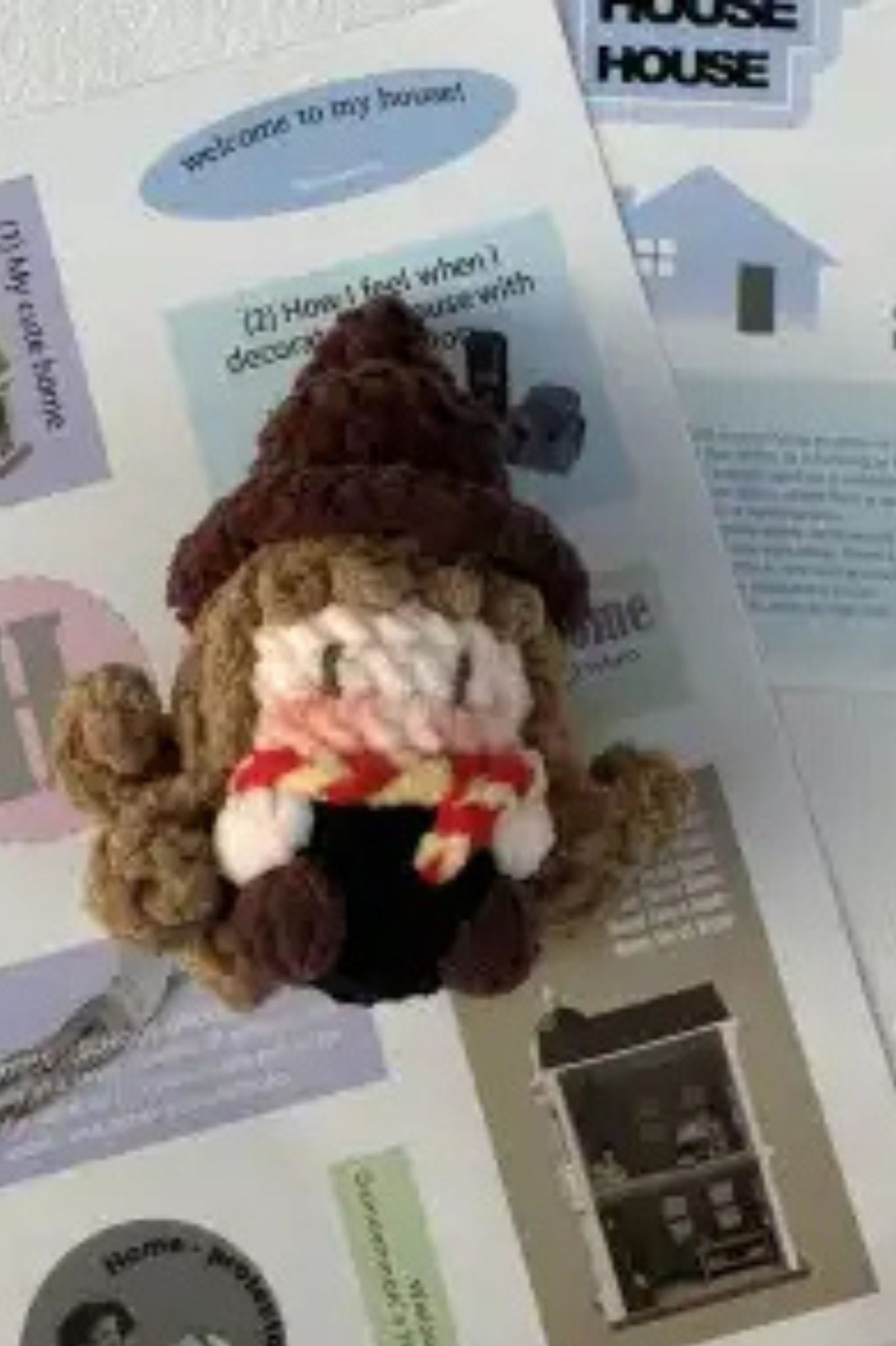 [Finished Product] Custom Harry Potter Series Fan Art - Handmade Crochet Keychain Charm Collection