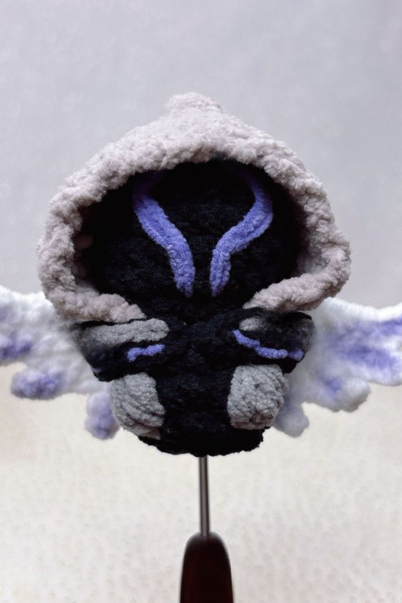 [Finished Product] Custom LOL Game Pyke Fan Art - Handmade Crochet Keychain Charm