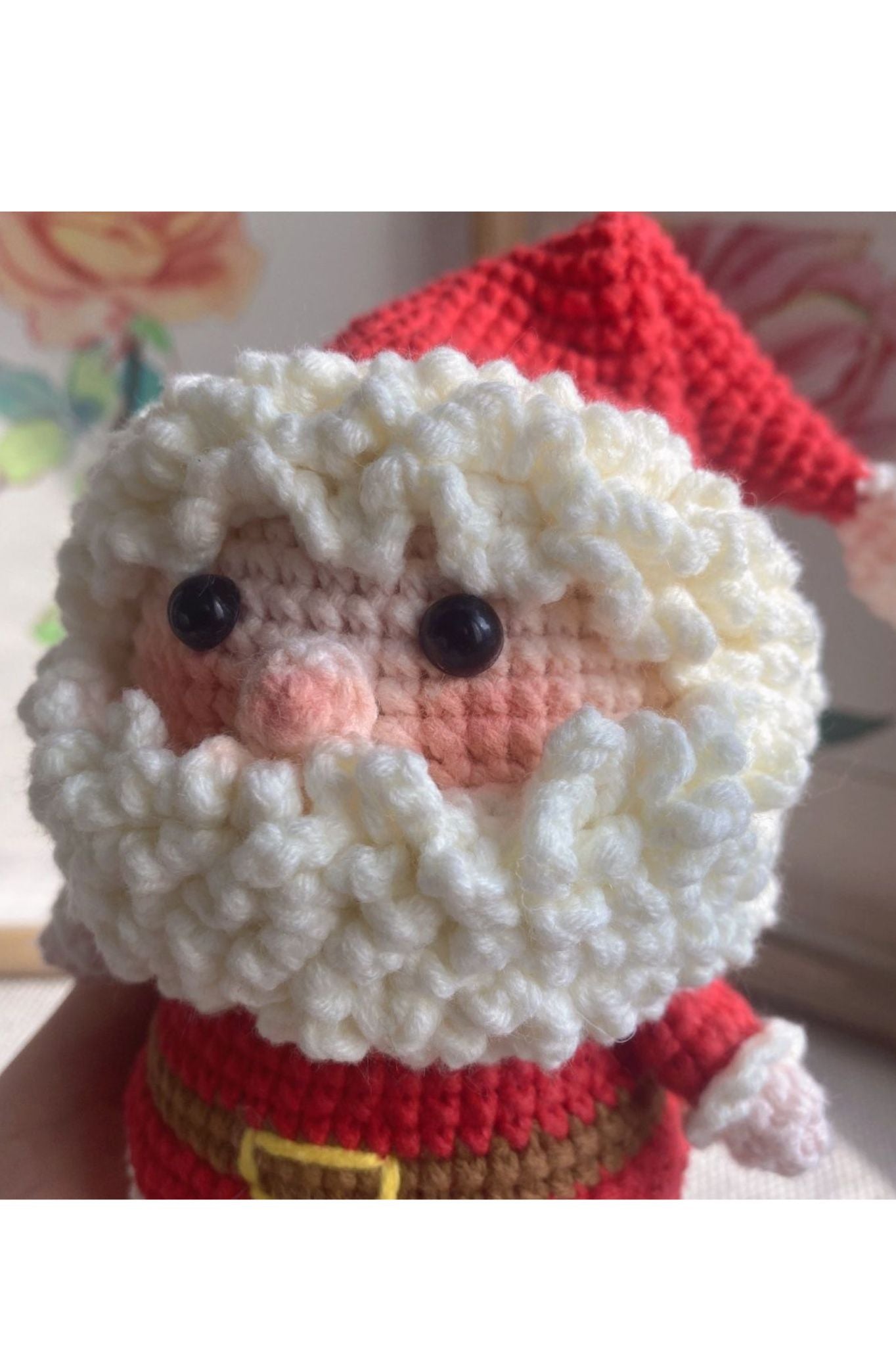 Handmade woven Santa Claus dolls - Christmas decorative dolls