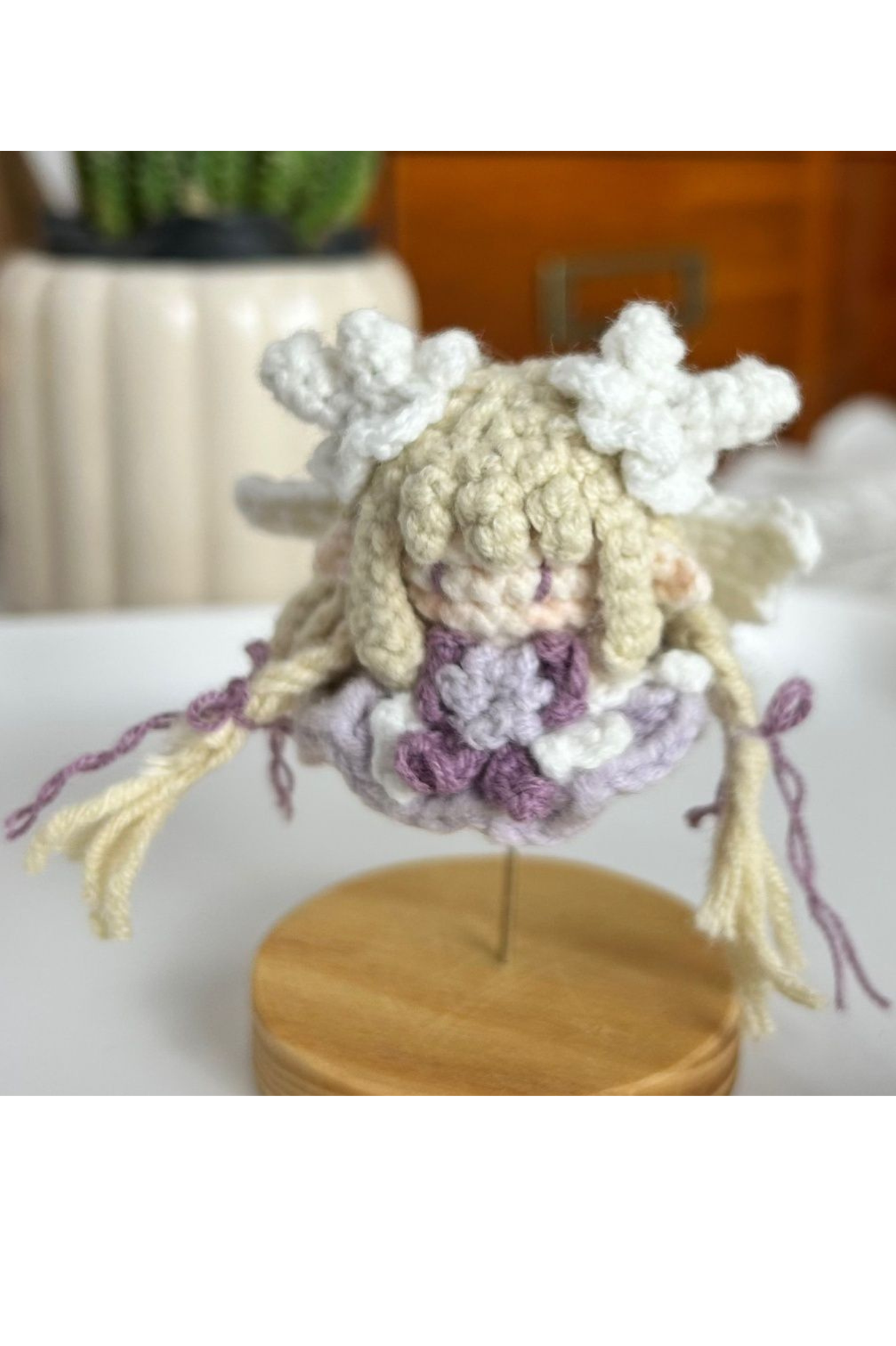 Miniature Art Toy Yao Doll from King of Glory -Handmade Crocheted