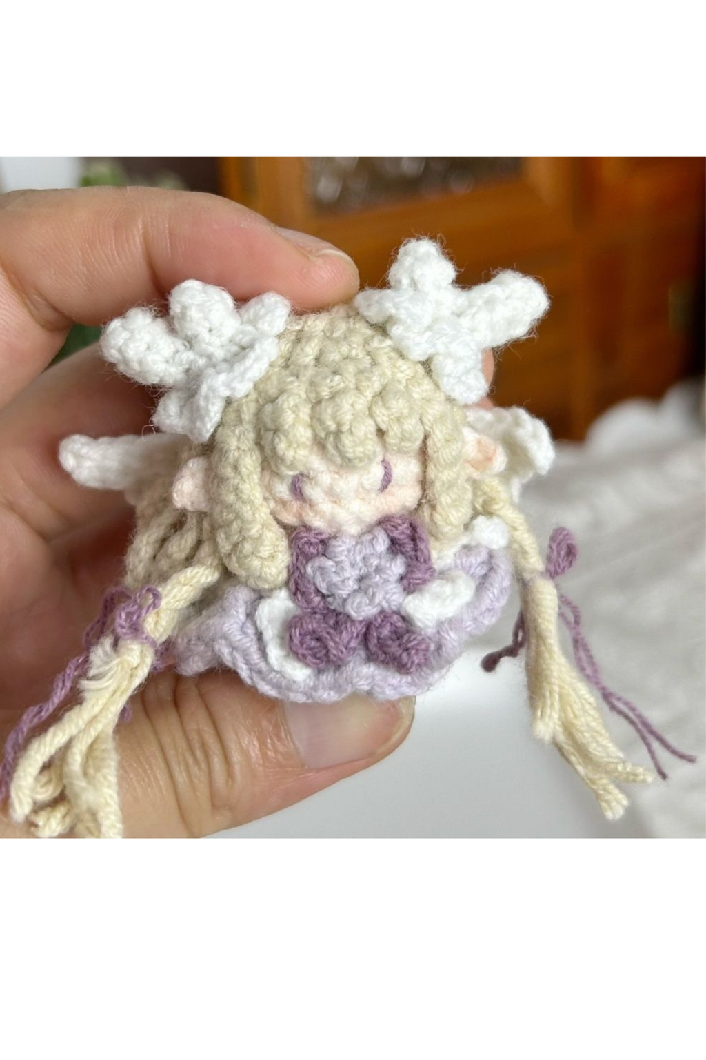 Miniature Art Toy Yao Doll from King of Glory -Handmade Crocheted