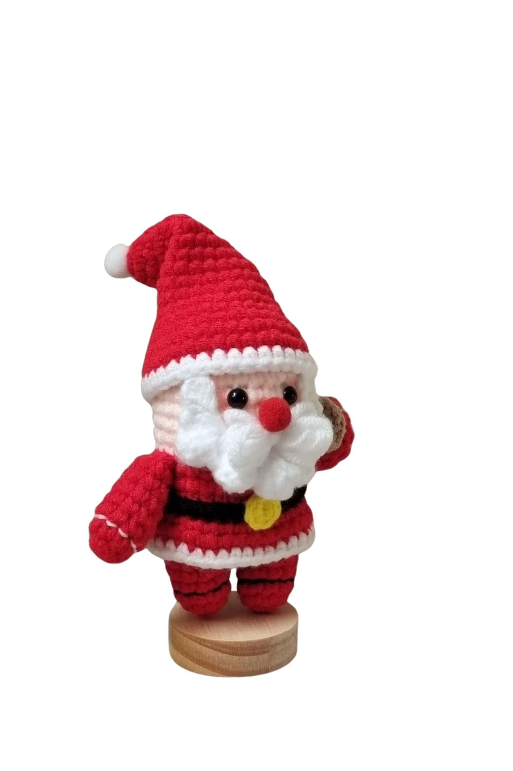 Hand-woven Santa Claus gift bag doll - Christmas decoration doll