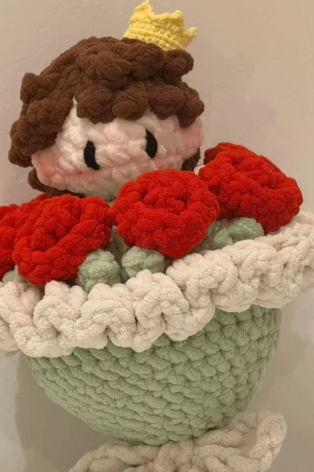 [Finished Product] Custom The Little Prince Inspired Crochet Bouquet - Handmade Decor & Charm Collection