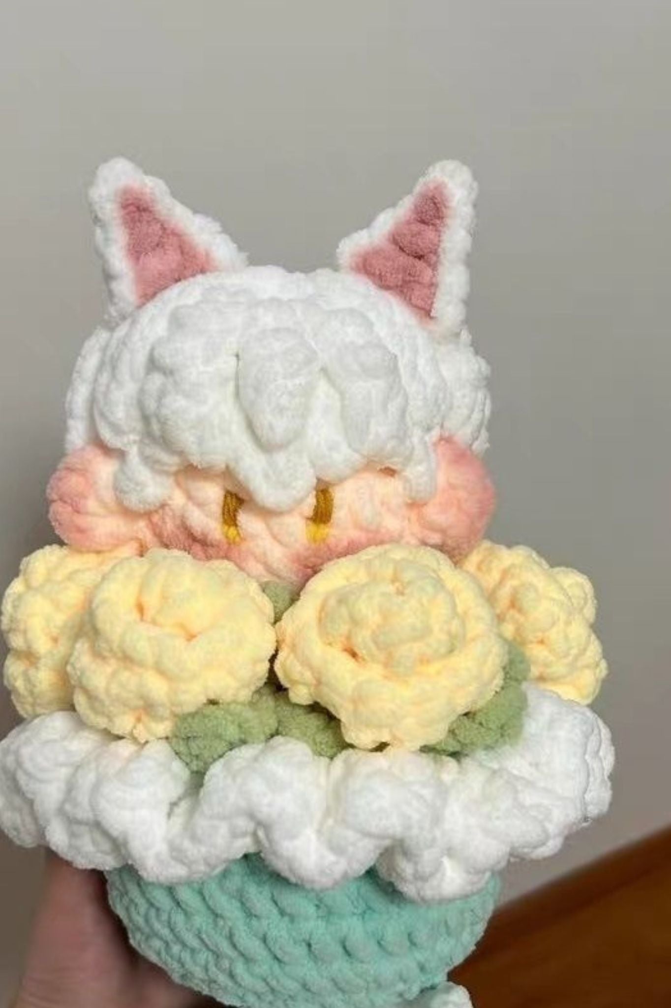 [Finished Product] Custom Light and Night Inspired Crochet Bouquet - Handmade Decor & Charm Collection