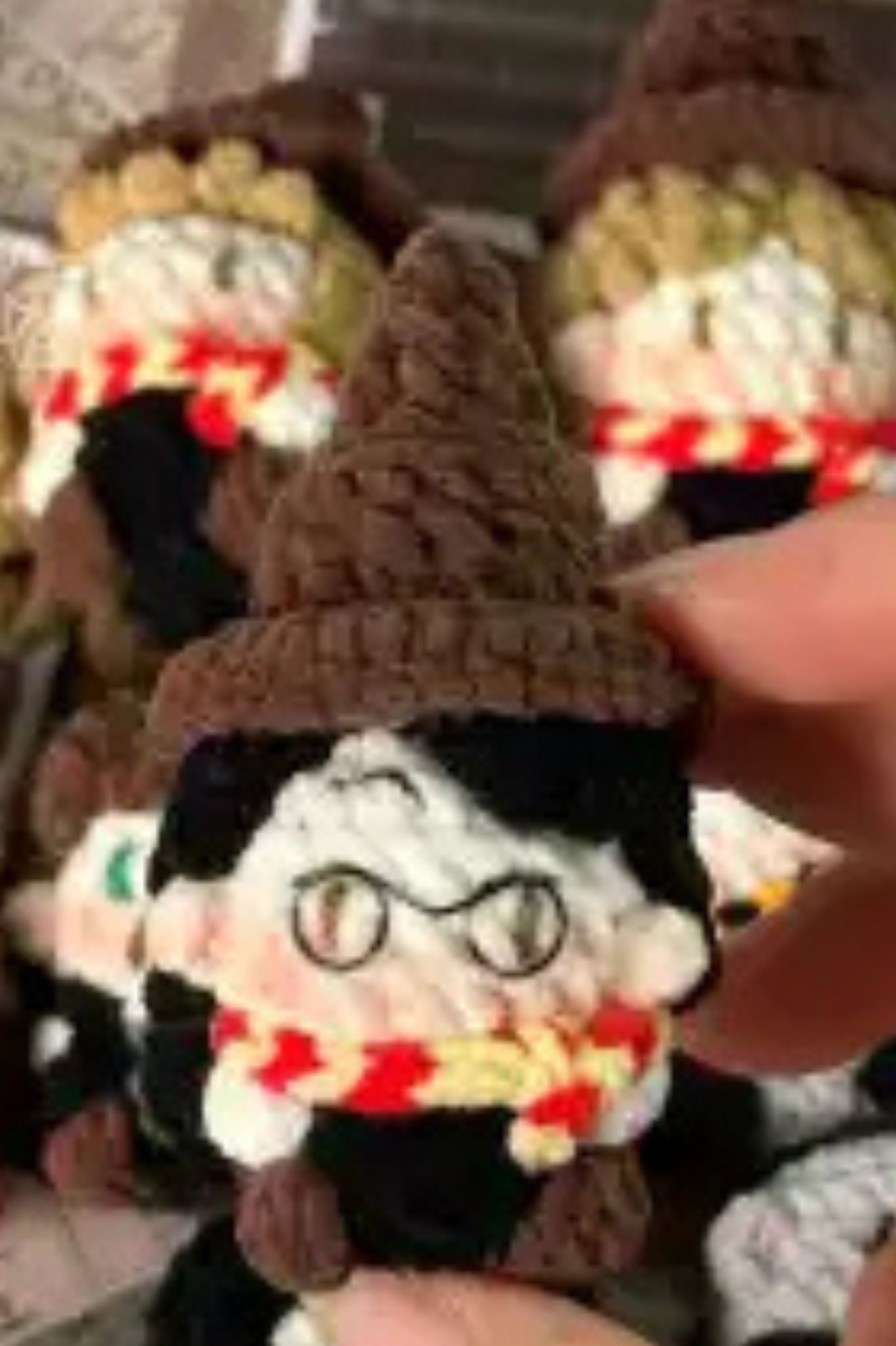 [Finished Product] Custom Harry Potter Series Fan Art - Handmade Crochet Keychain Charm Collection