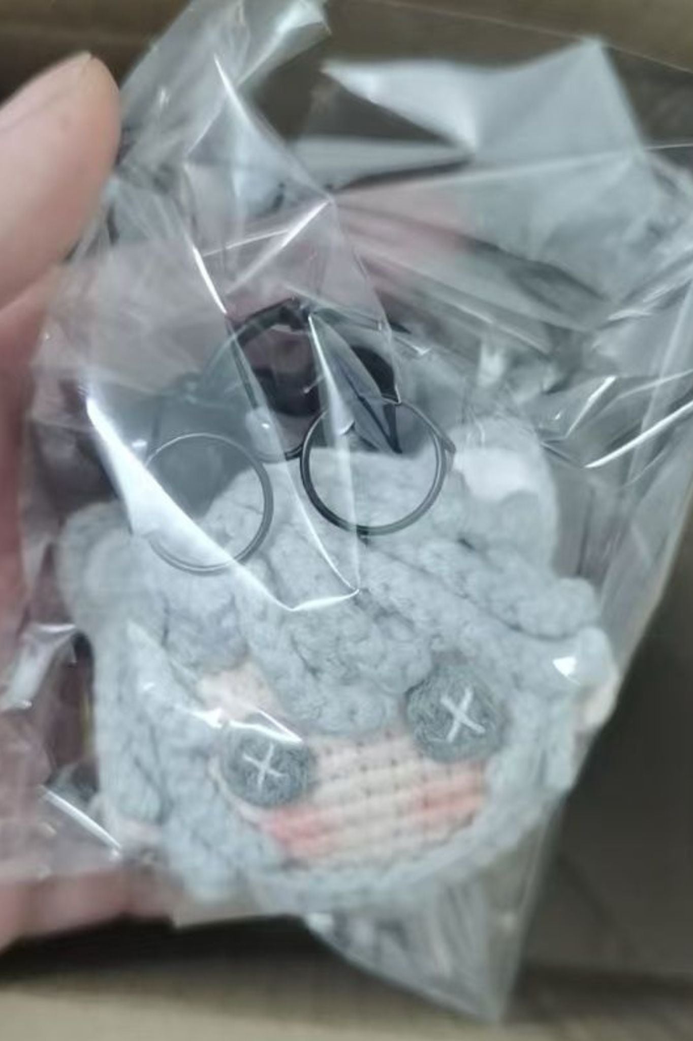 [Finished Product] Custom Identity V Embalmer Gator Game Fan Art - Handmade Crochet Keychain Charm