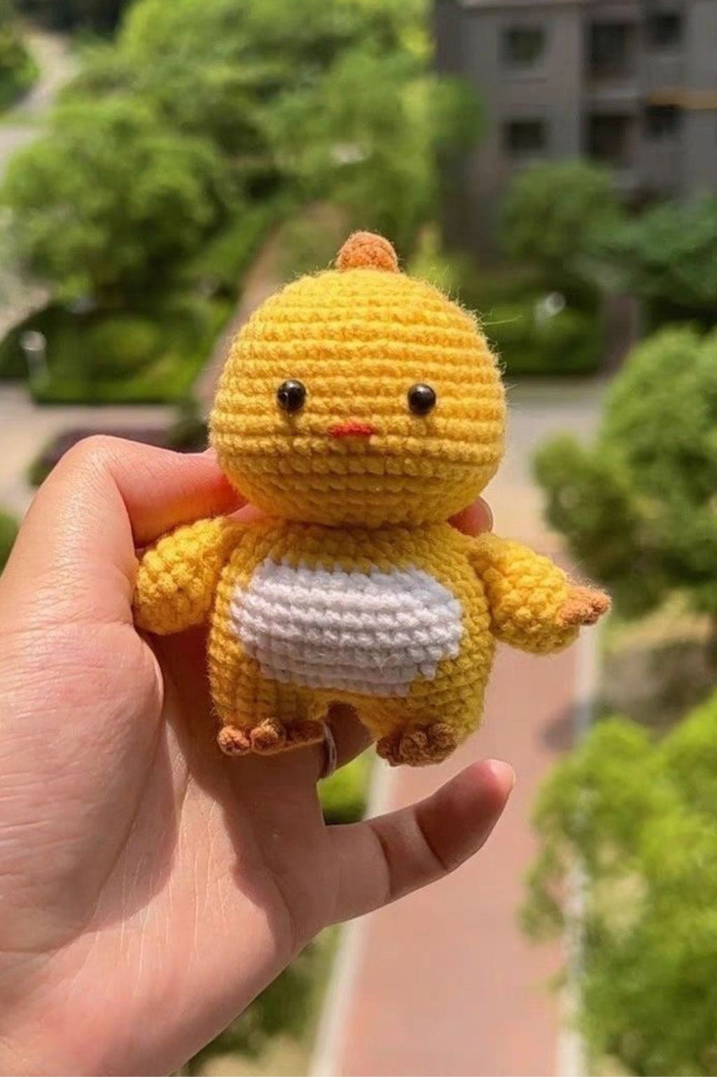 Finished Product [Custom] Nai Long Animation Fan Art - Handmade Crochet Keychain Charm