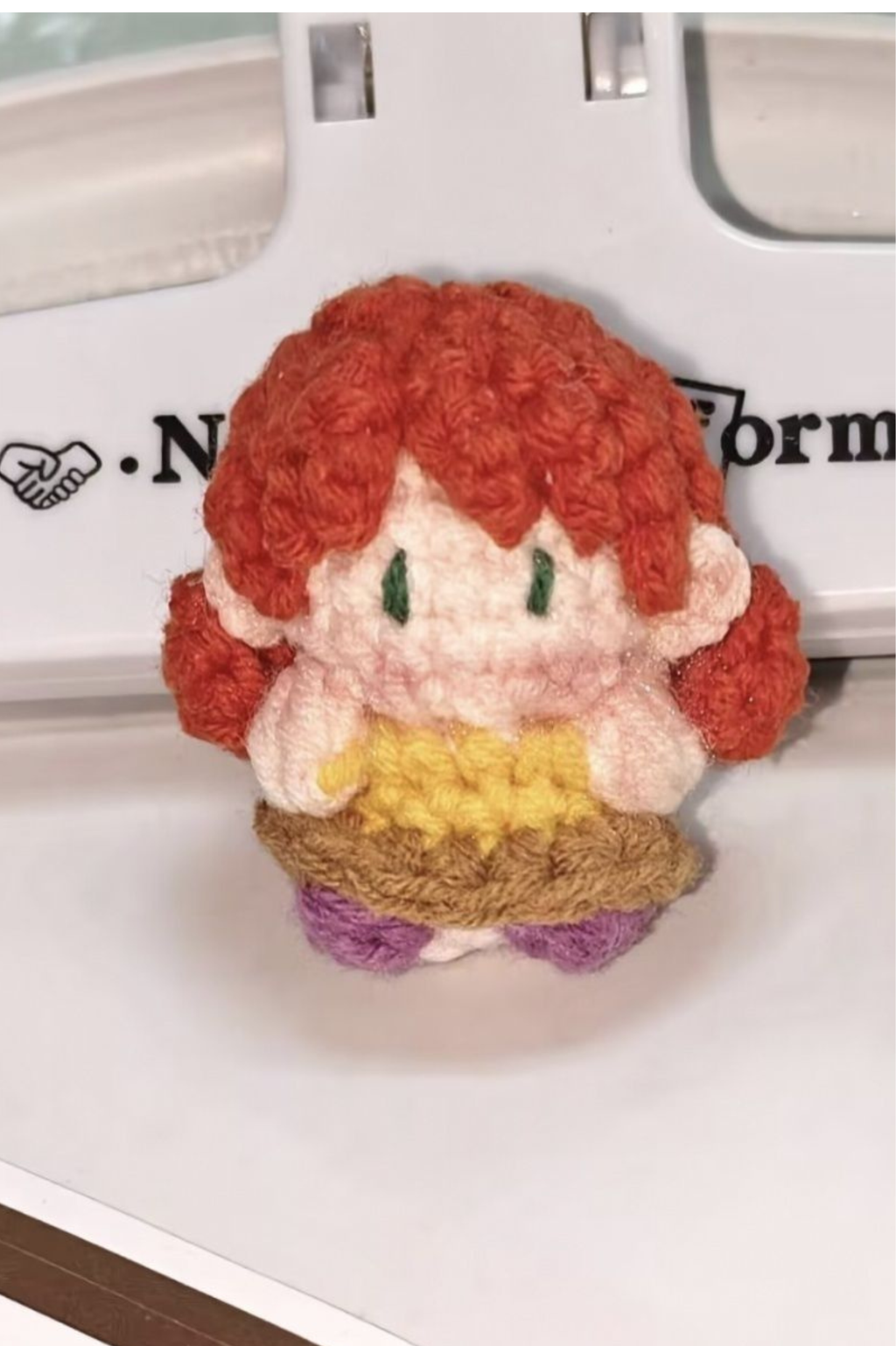 [Finished Product] Custom Stardew Valley Penny dolls Handmade Crochet Keychain