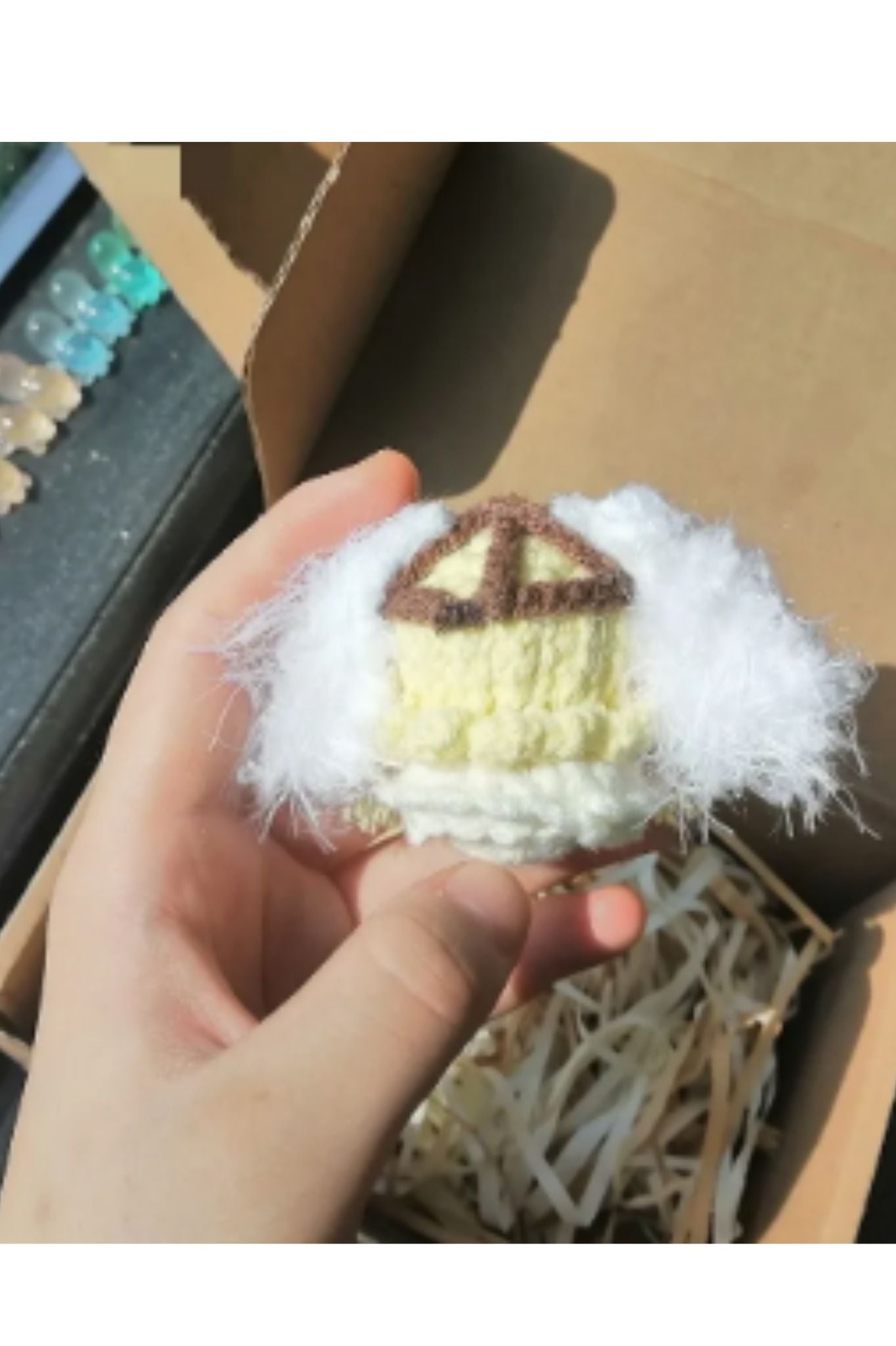 Finished Product Custom Identity V Galatea Claude（Sculptor） Game Fan Art - Handmade Crochet Keychain Charm