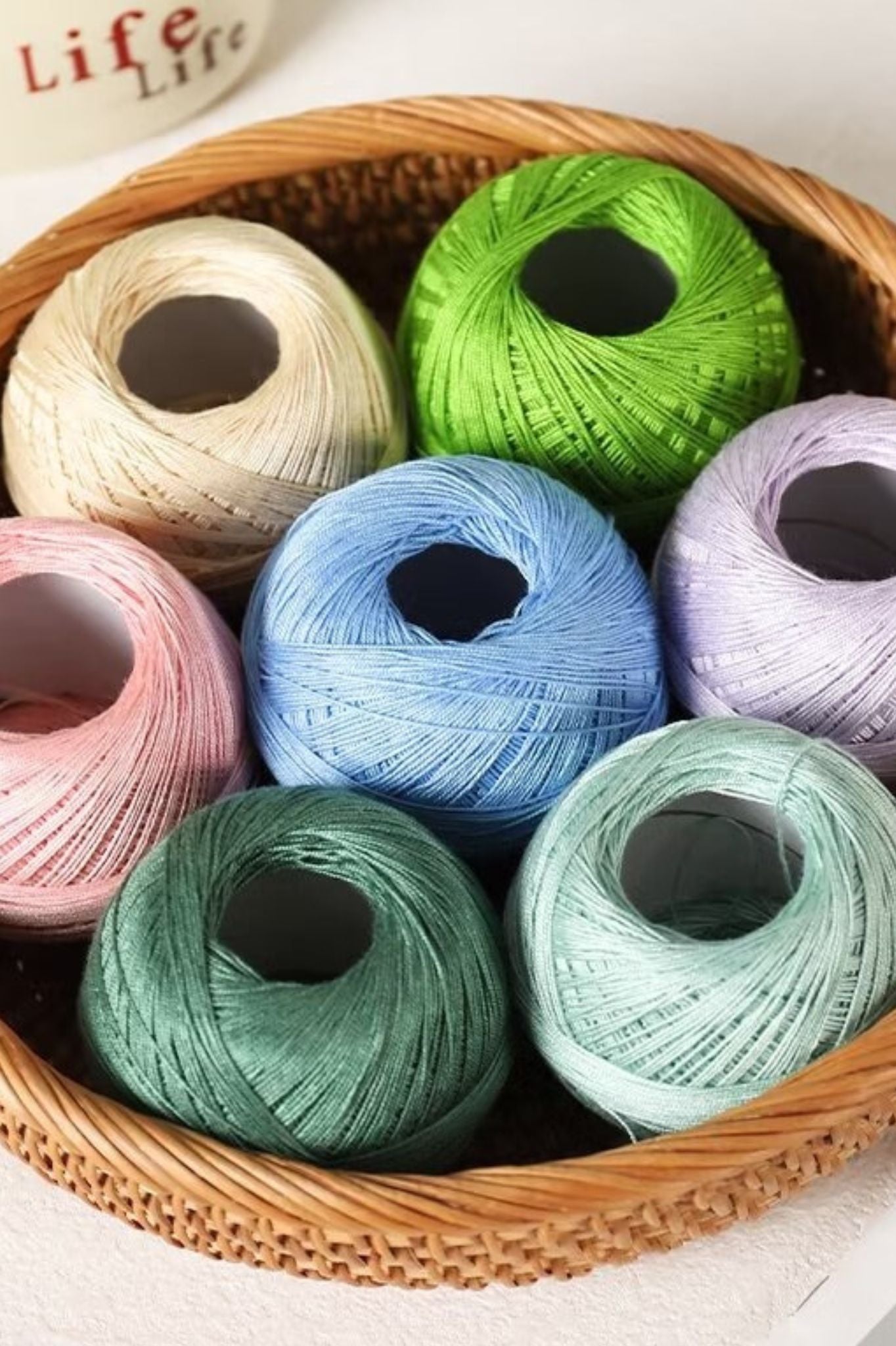 Premium Cotton Strong-Twist Lace Yarn