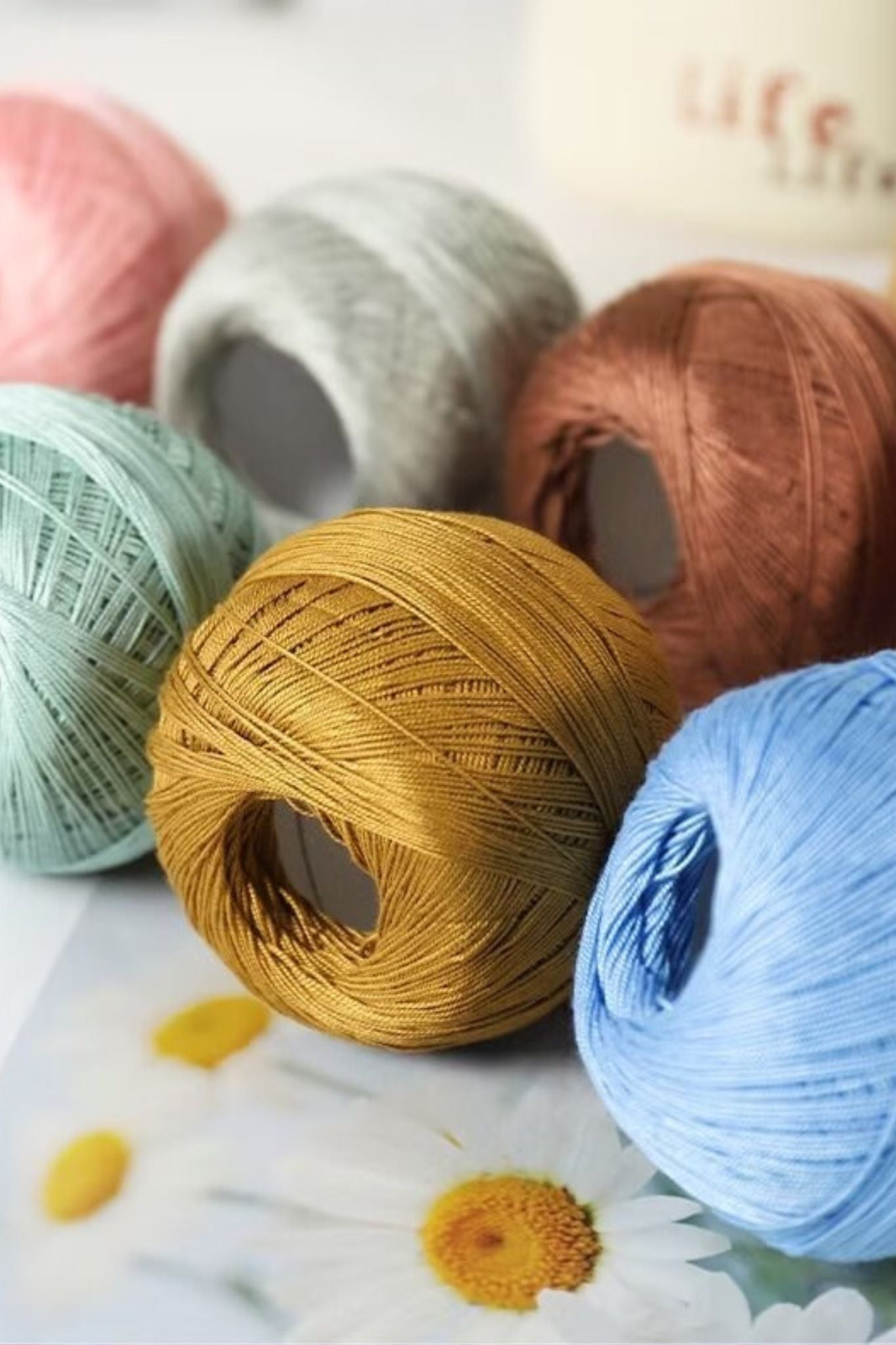 Premium Cotton Strong-Twist Lace Yarn