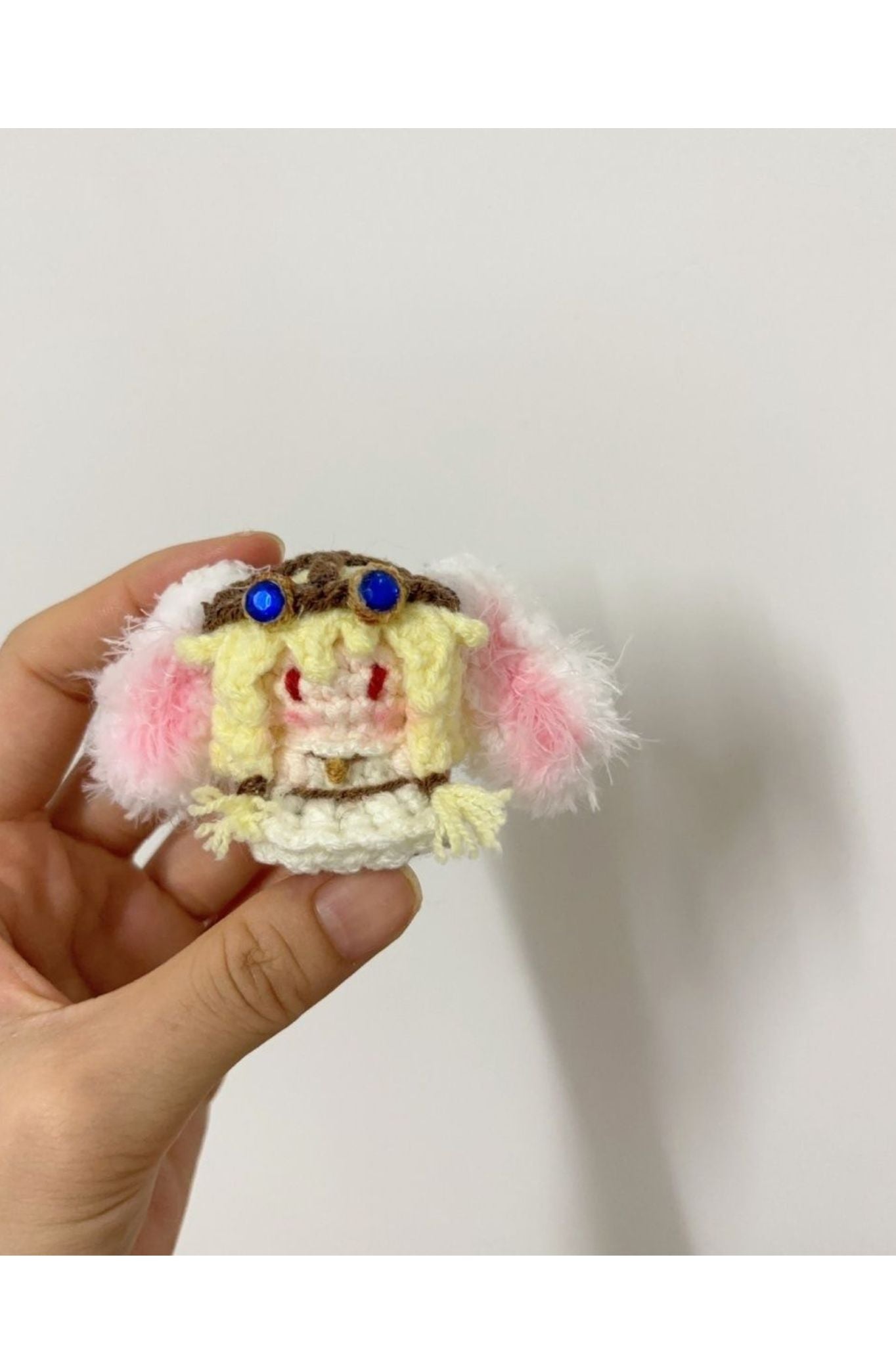 Finished Product Custom Identity V Galatea Claude（Sculptor） Game Fan Art - Handmade Crochet Keychain Charm