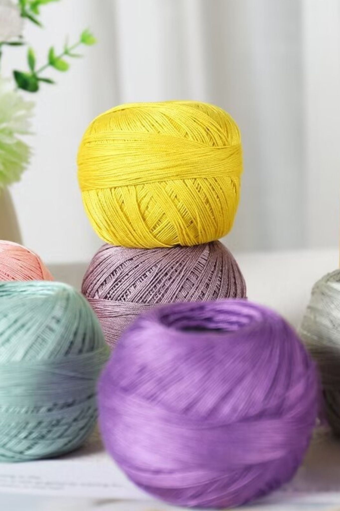 Premium Cotton Strong-Twist Lace Yarn