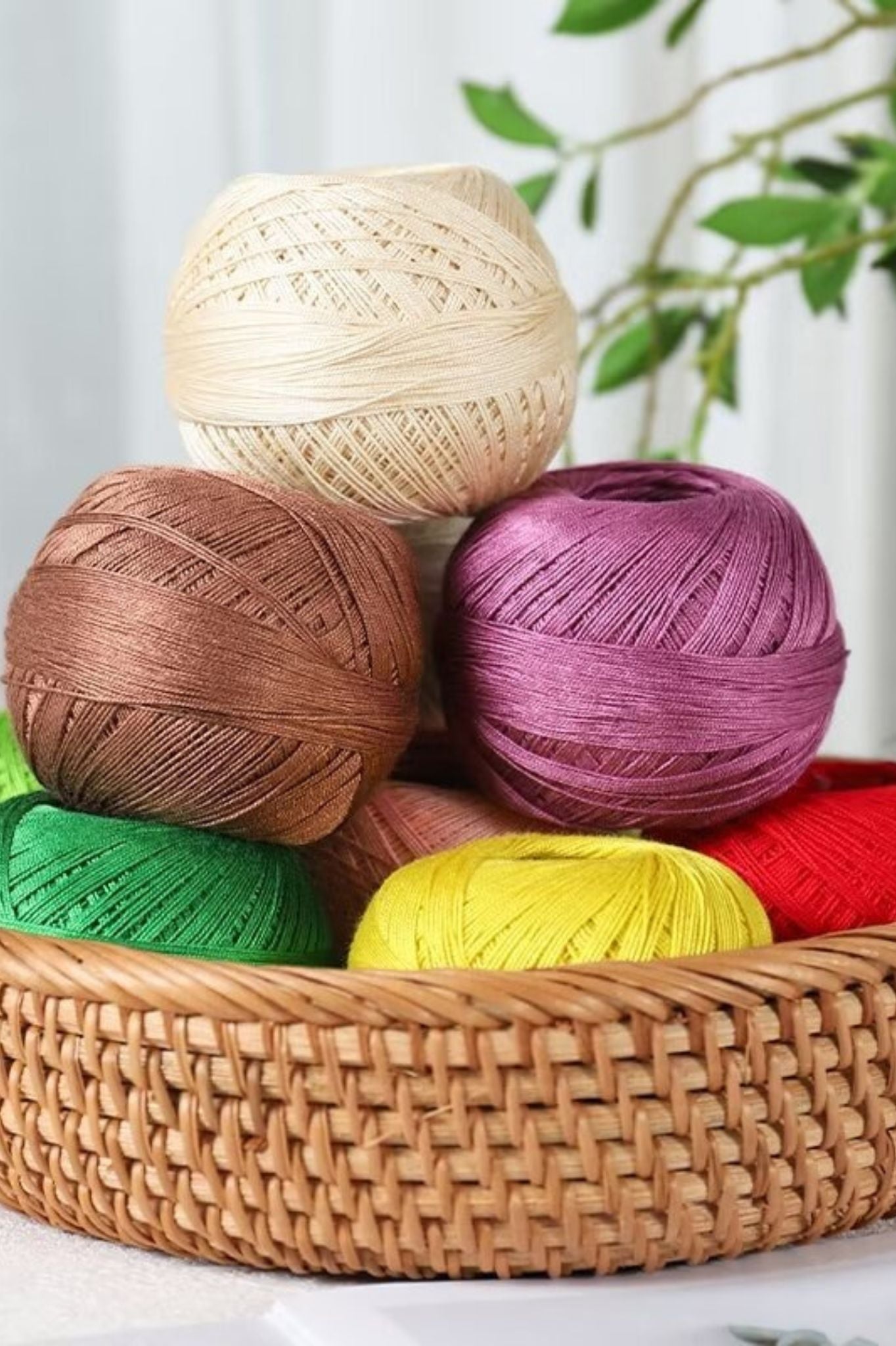 Premium Cotton Strong-Twist Lace Yarn