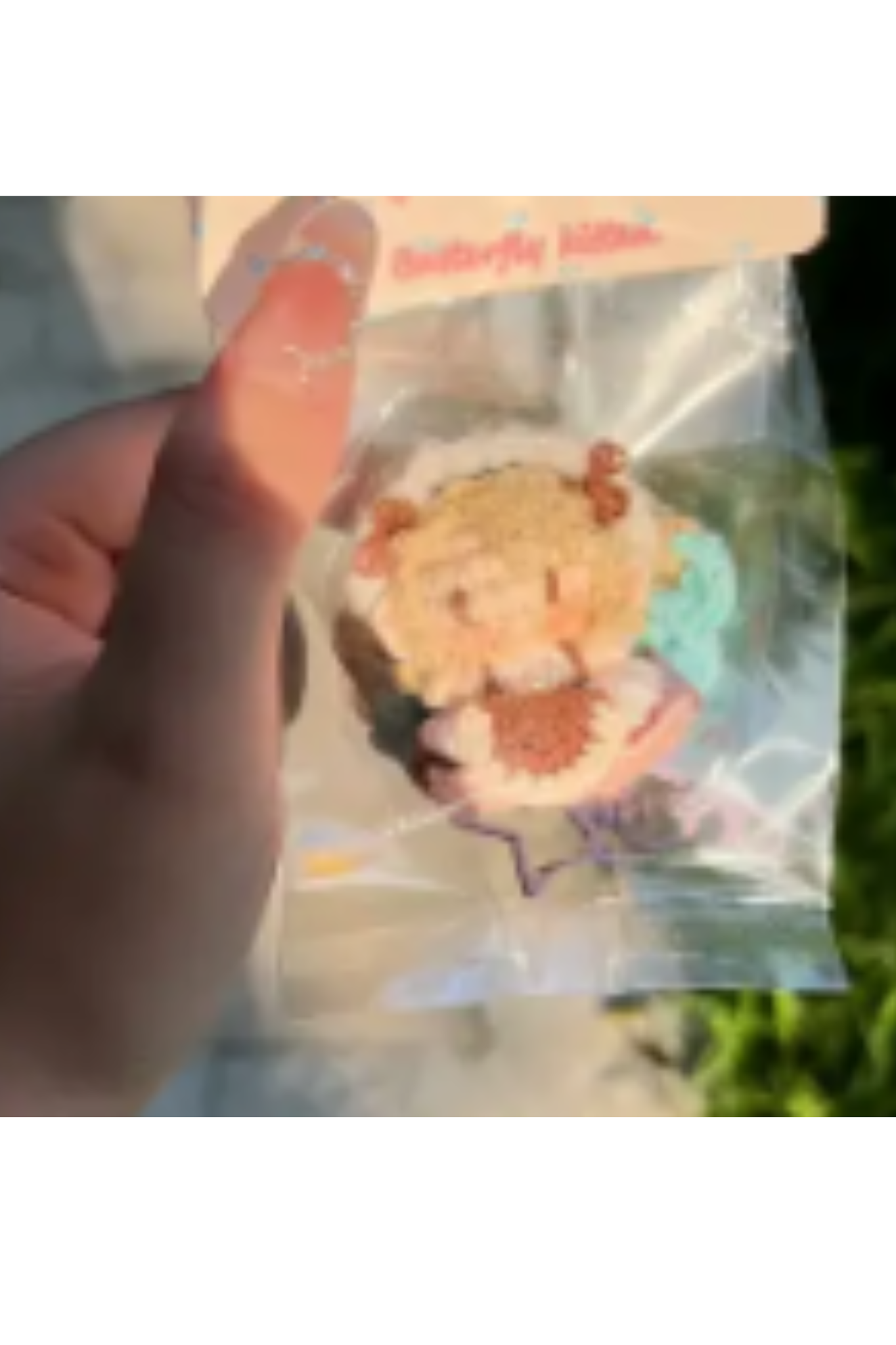 Finished Product Custom Infinity Nikki Game Fan Art - Hand-crocheted Keychain Charm