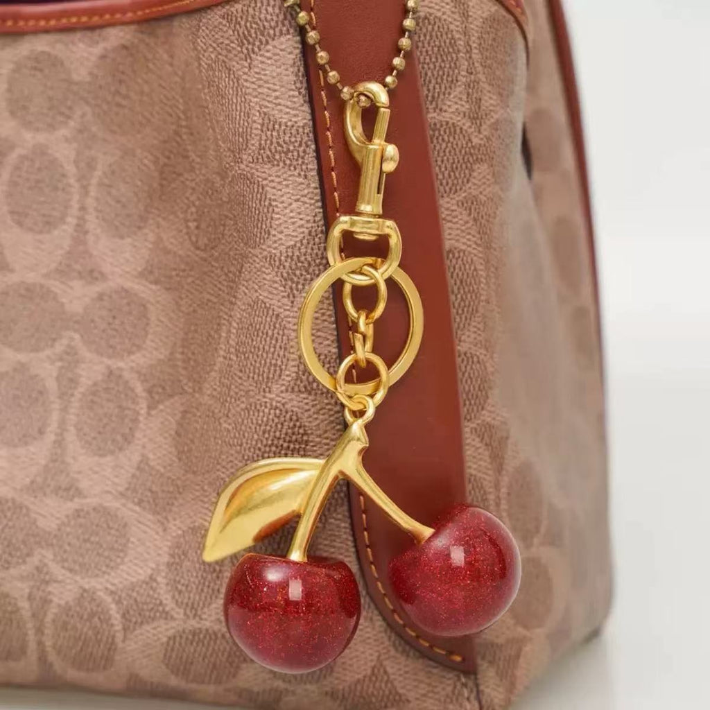 Keychain Cherry Bag Charms Purse