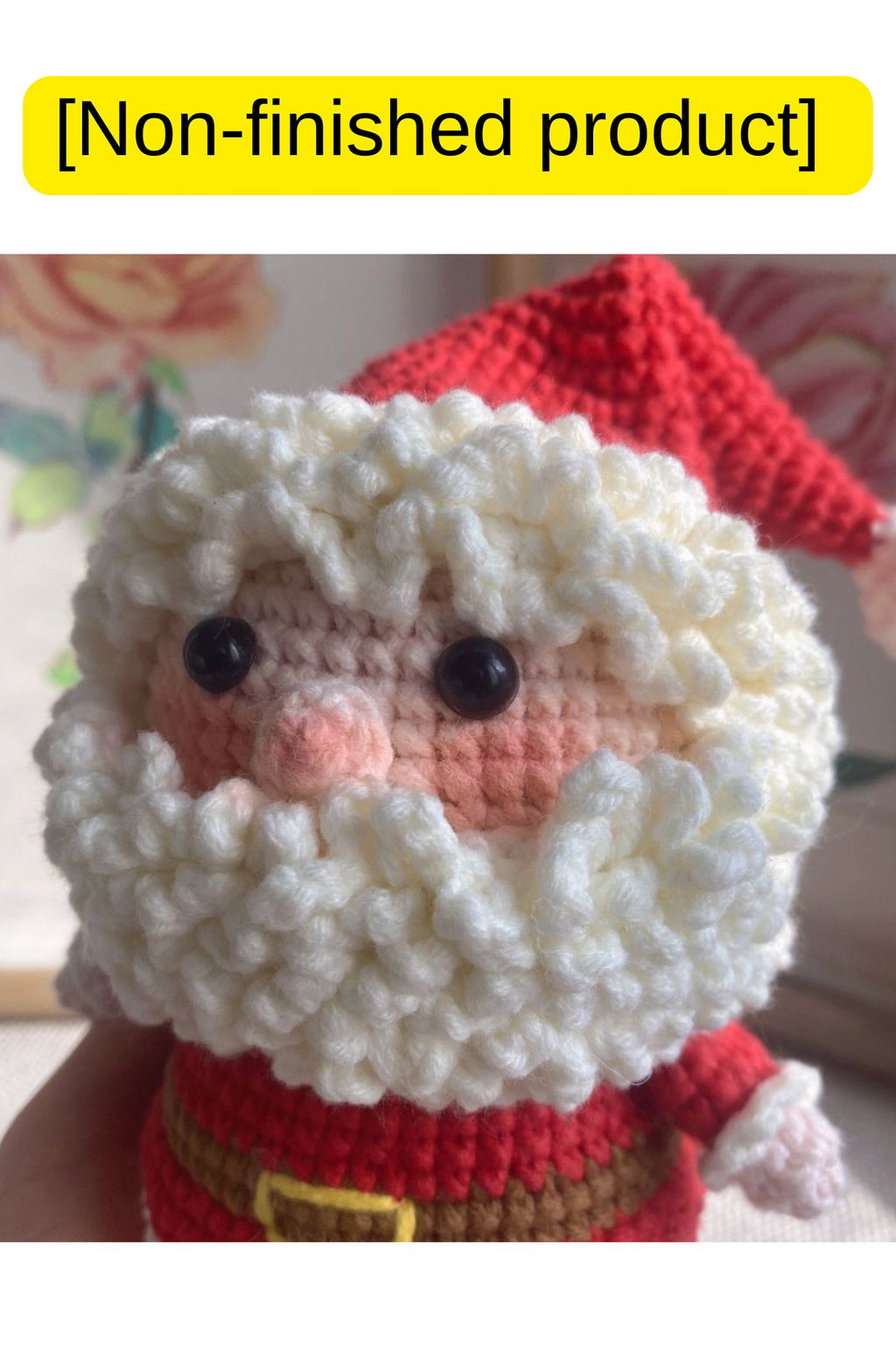 Handmade woven Santa Claus dolls - Christmas decorative dolls